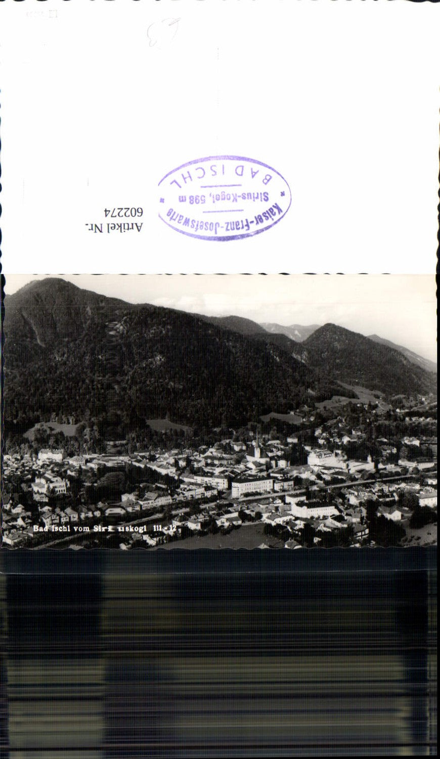 602274,Foto Ak Bad Ischl v. Siriuskogl