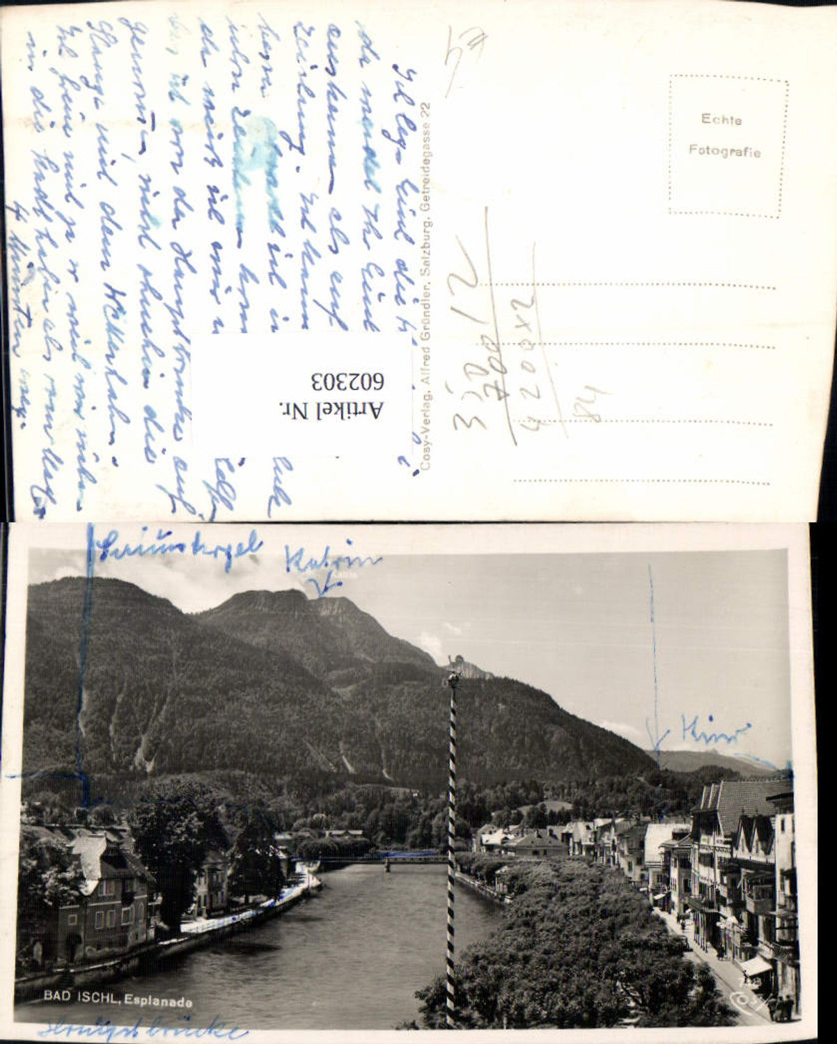 602303,Foto Ak Bad Ischl Esplanade