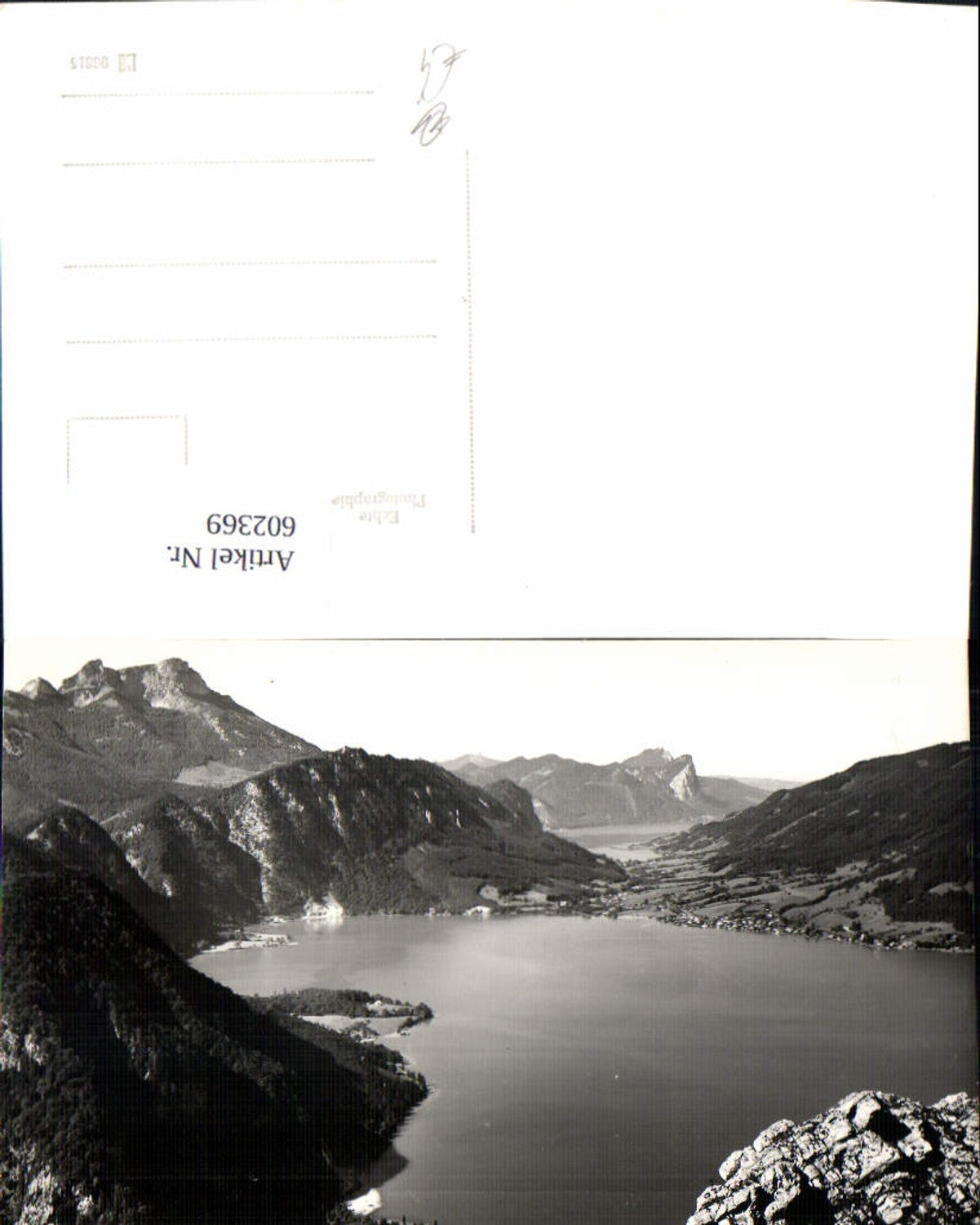 602369,Foto Ak Attersee Mondsee Salzkammergut