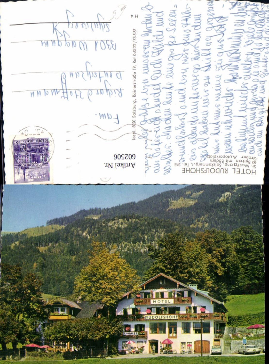 602506, St. Wolfgang i. Salzkammergut Hotel Rudolfshöhe