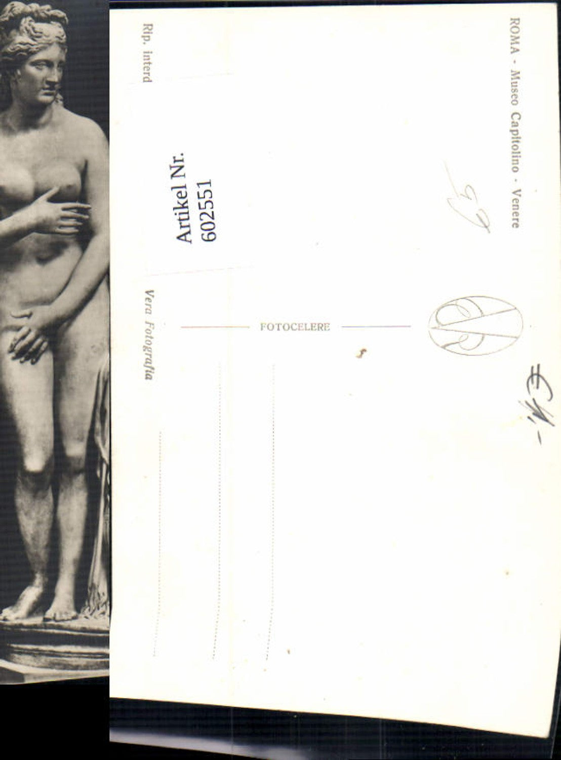 602551,Roma Rom Venere Skulptur Akt