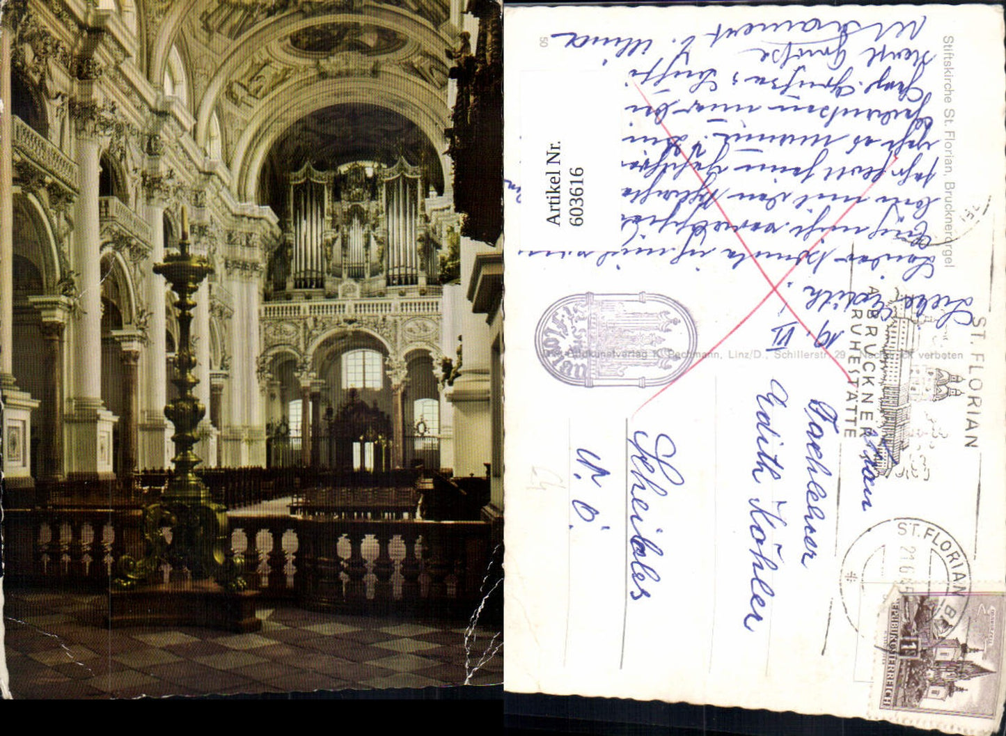 603616,St Florian Stiftkirche Brucknerorgel Orgel