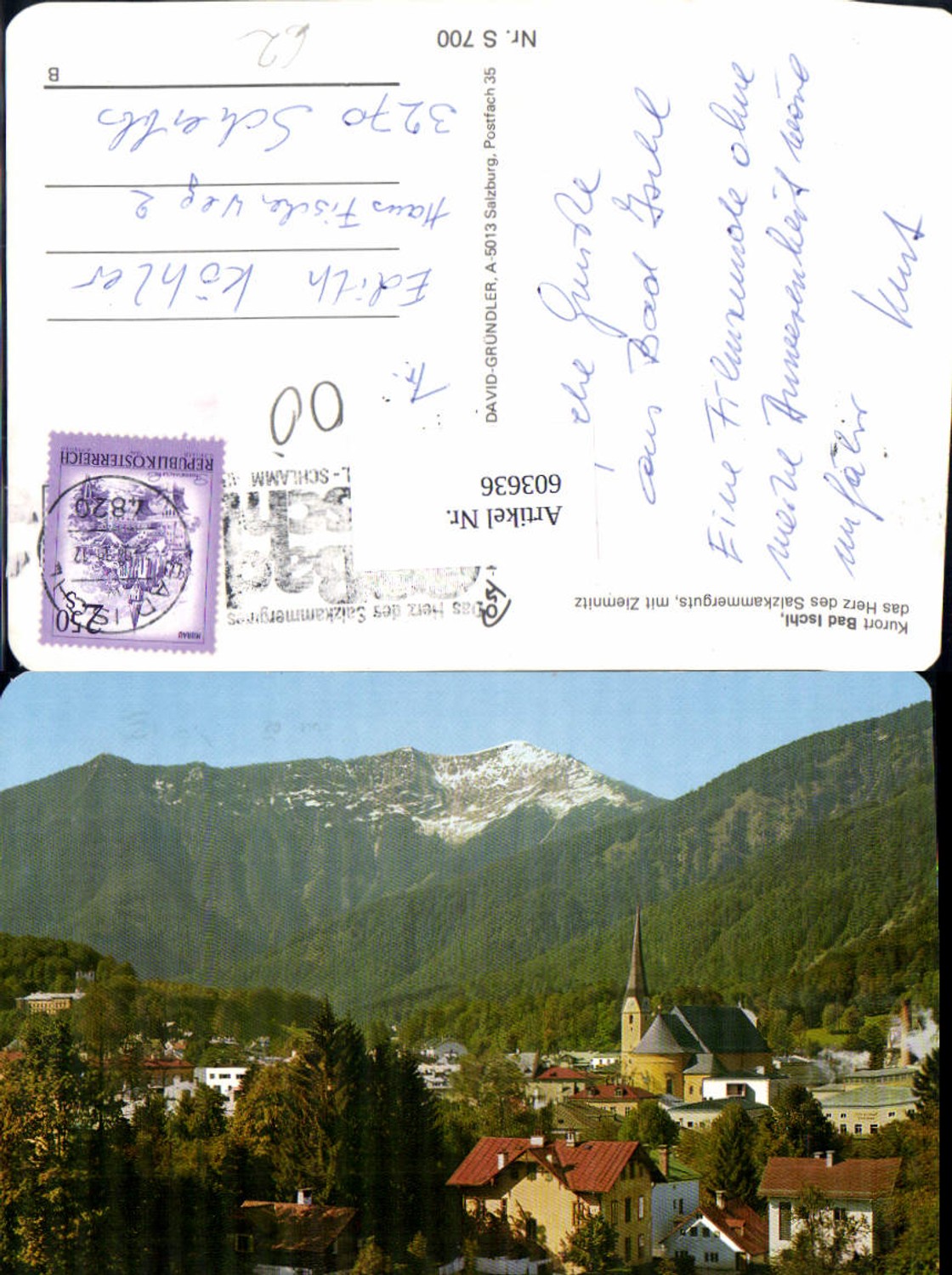 603636,Bad Ischl m. Ziemnitz