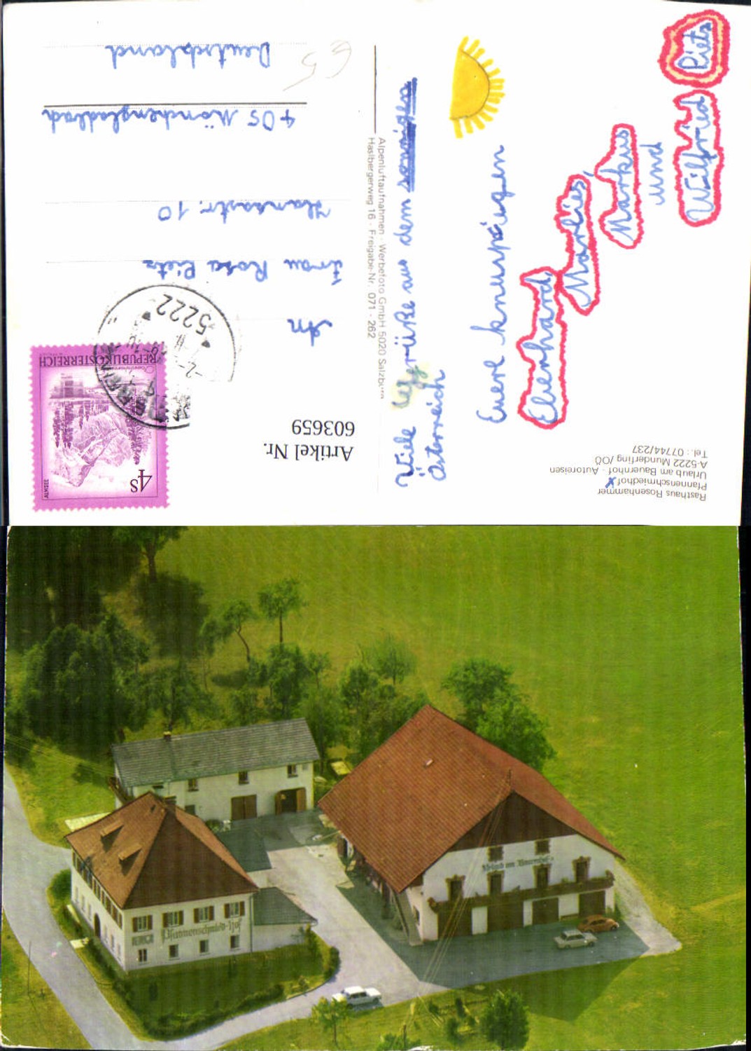 603659,Munderfing Rasthaus Rosenhammer Pfannenschmiedhof