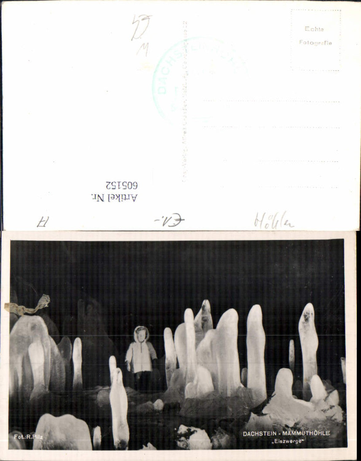 605152,Foto Ak Obertraun Dachstein Mammuthöhle Eiszwerge