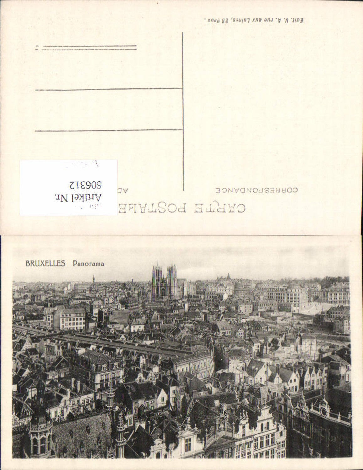 606312,Brüssel Bruxelles Panorama
