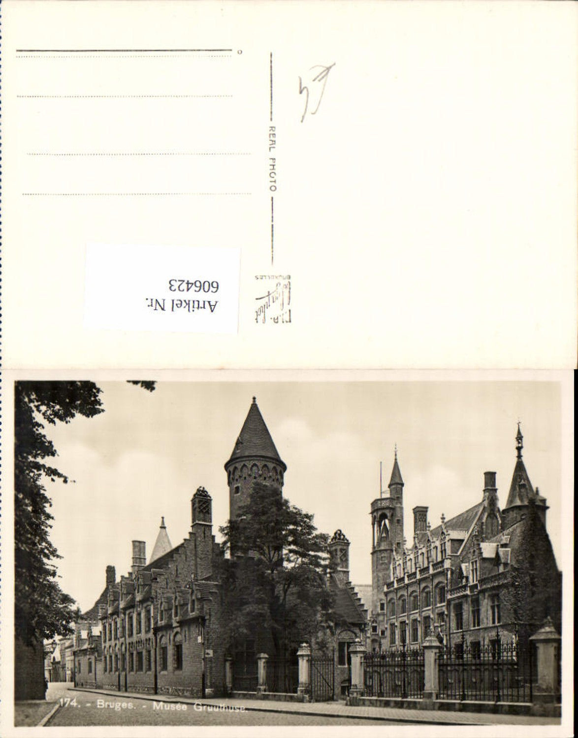 606423,Foto Ak Brügge Bruges Musee Gruuthuse Museum