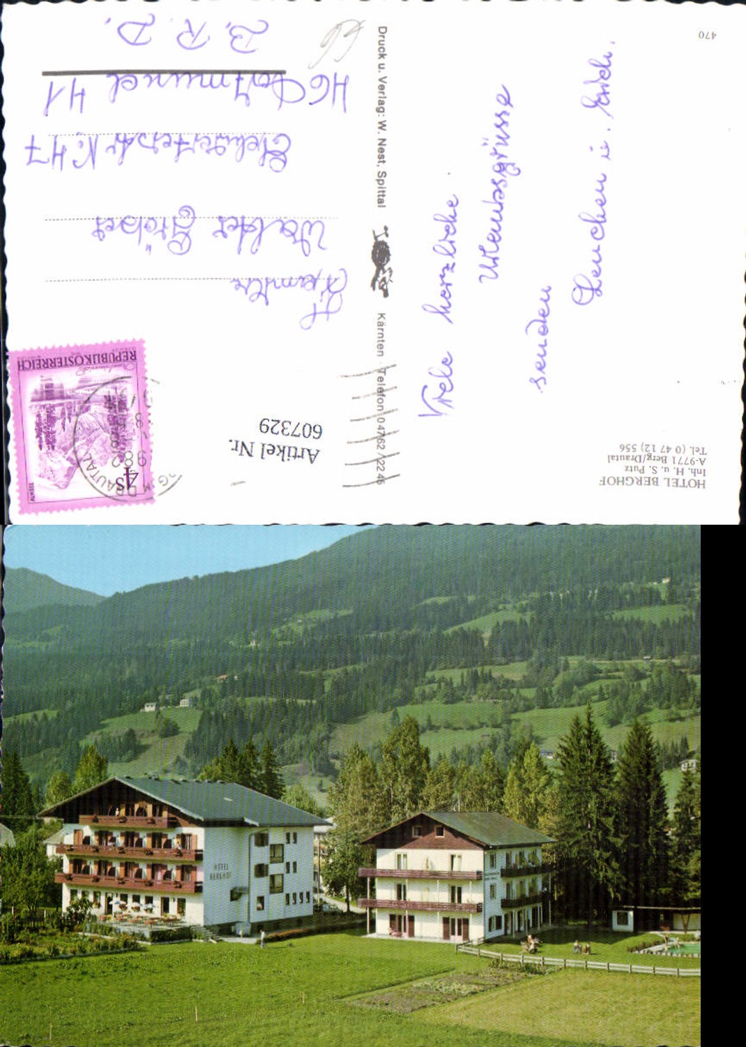 607329,Berg Drautal Hotel Berghof