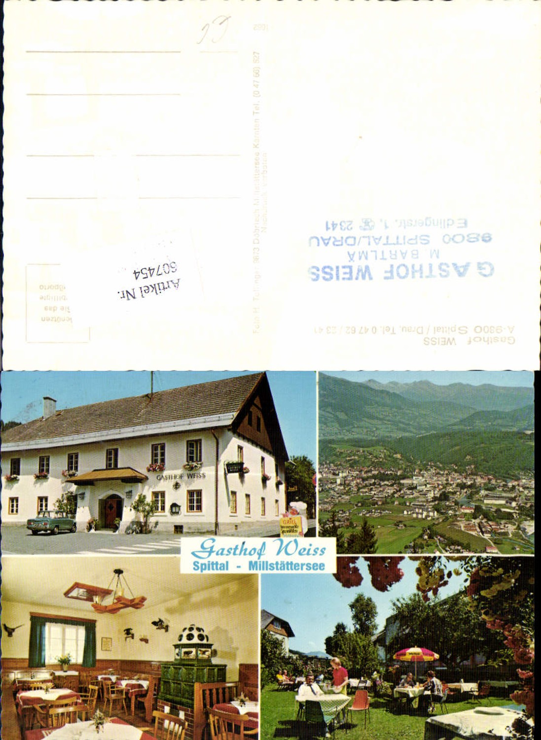 607454,Spittal an der Drau Millstättersee Gasthaus Weiss