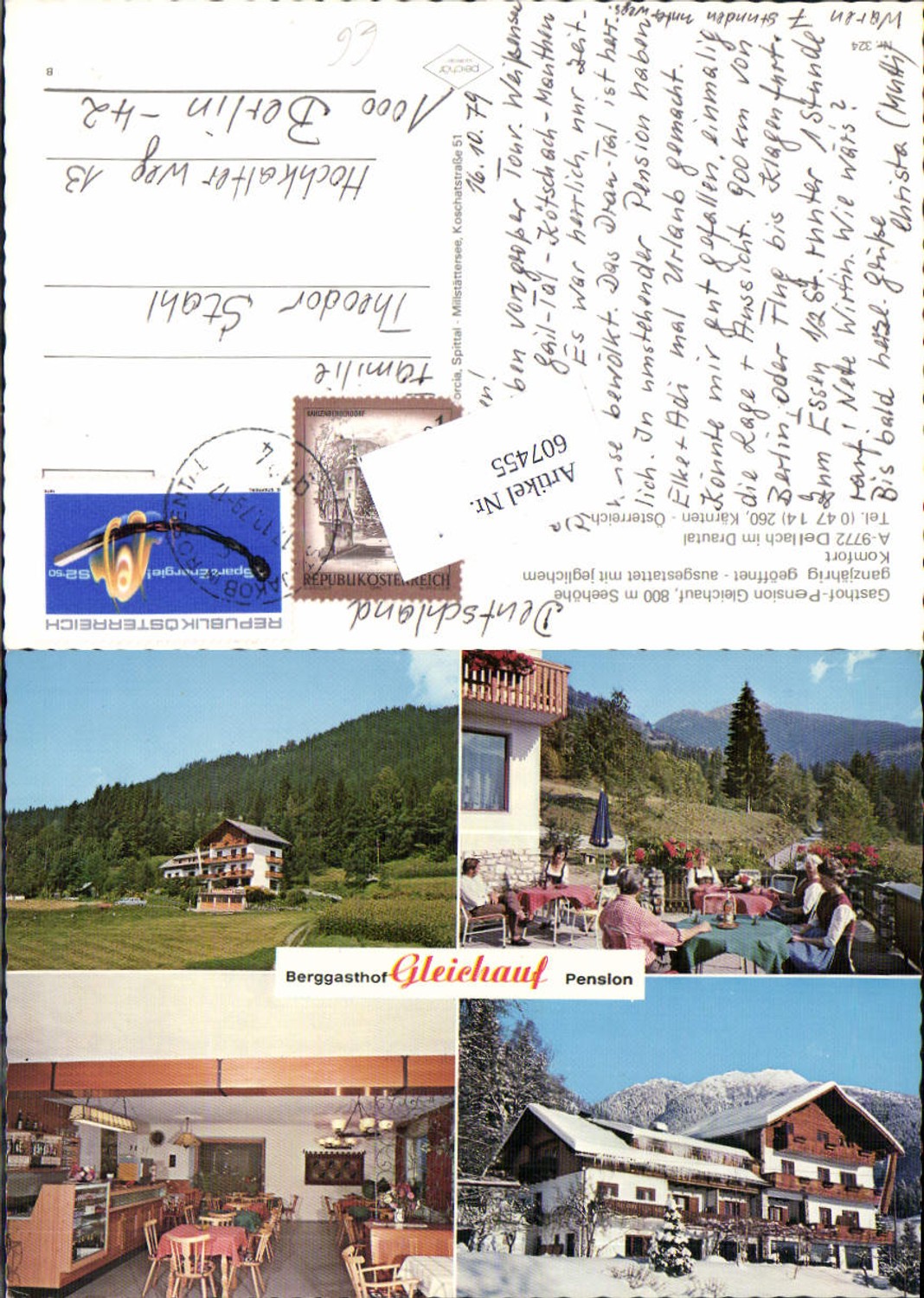 607455,Dellach am Drautal Gasthaus Gleichauf