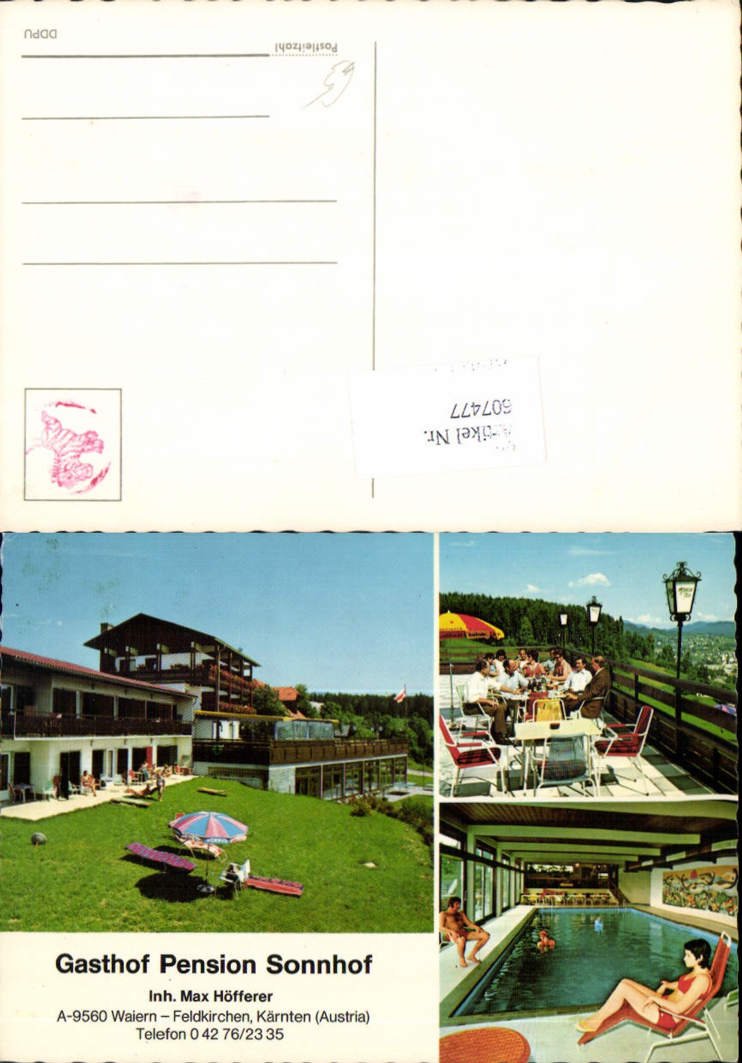 607477,Waiern Feldkirchen Gasthof Sonnhof