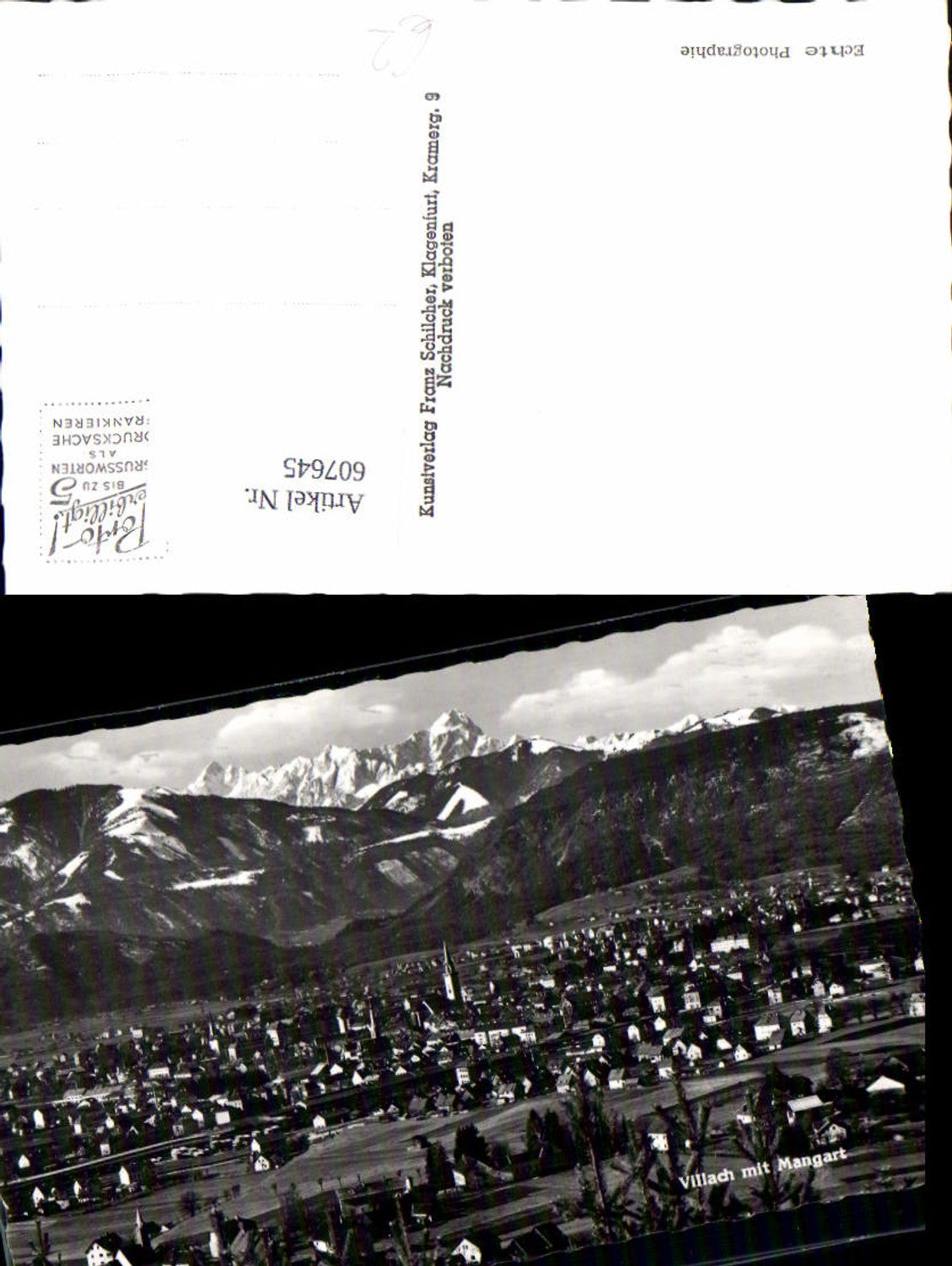 607645,Villach m. Mangart