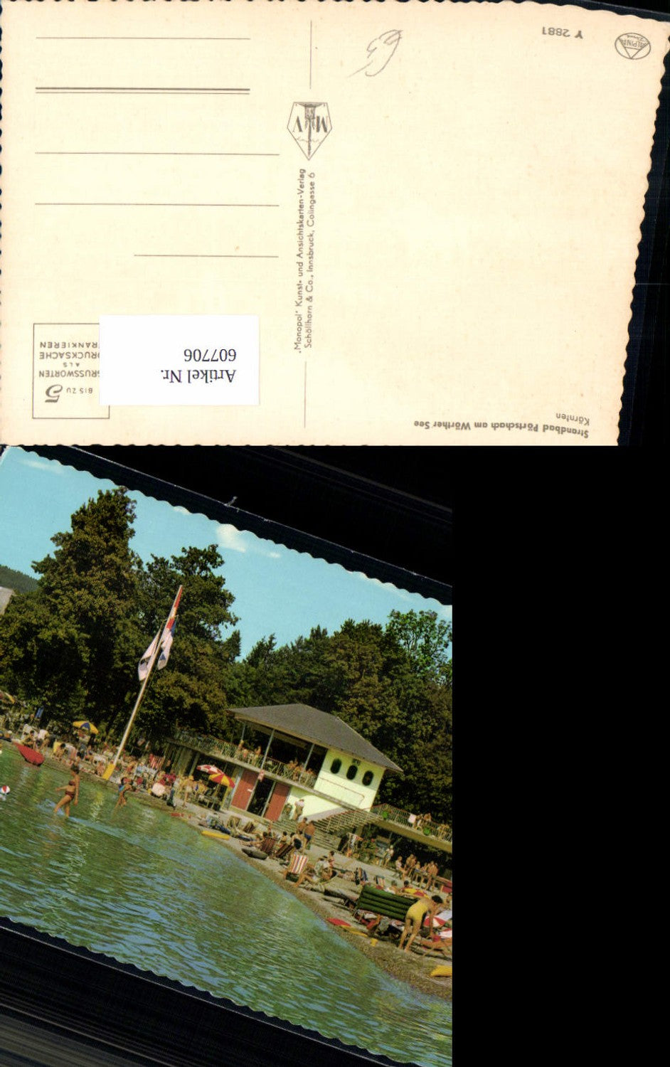 607706,Pörtschach a. Wörthersee Strandbad Strandleben