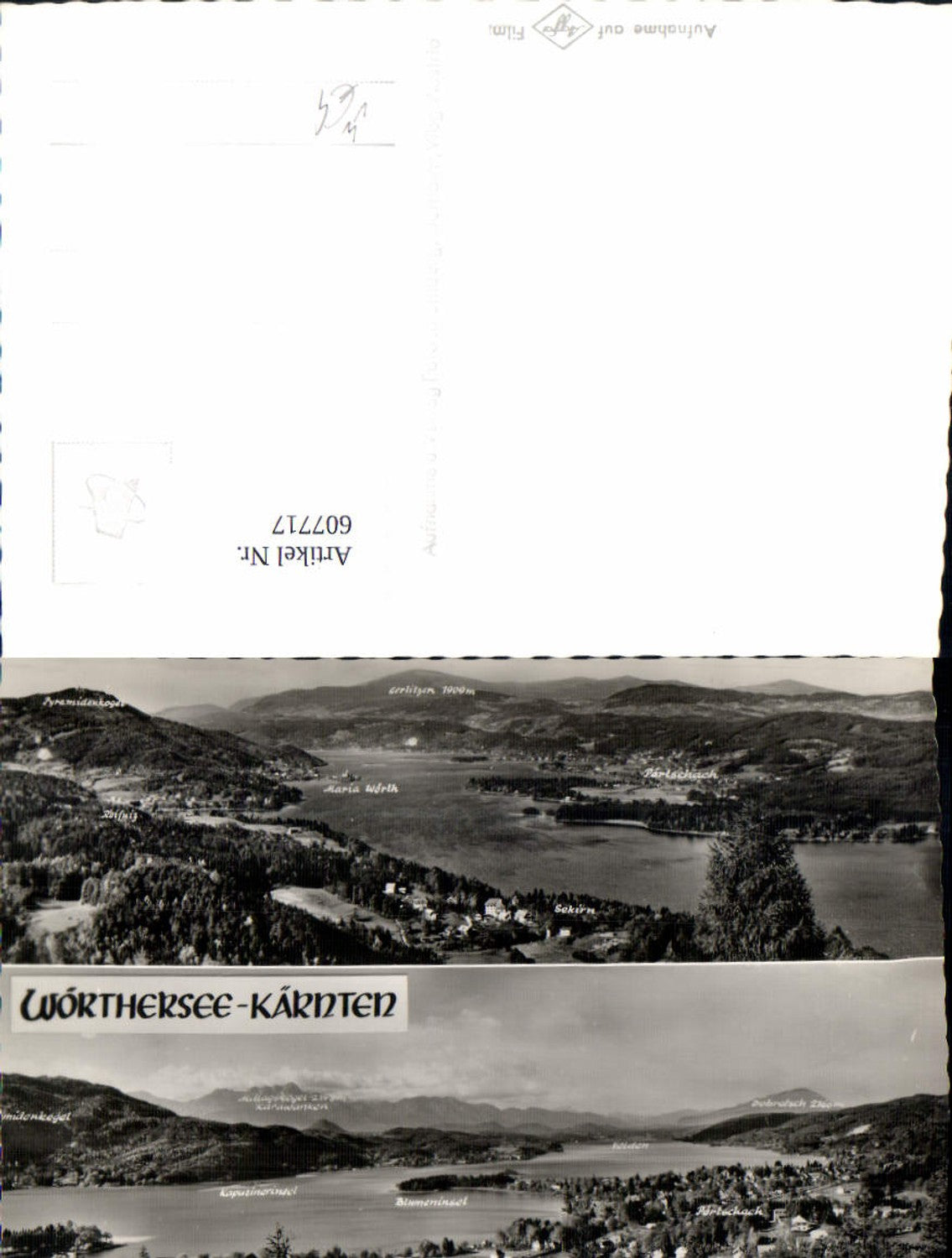 607717,Mehrbild Ak Wörthersee Velden Pörtschach Maria Wörth pub Foto Rhomberg 10230