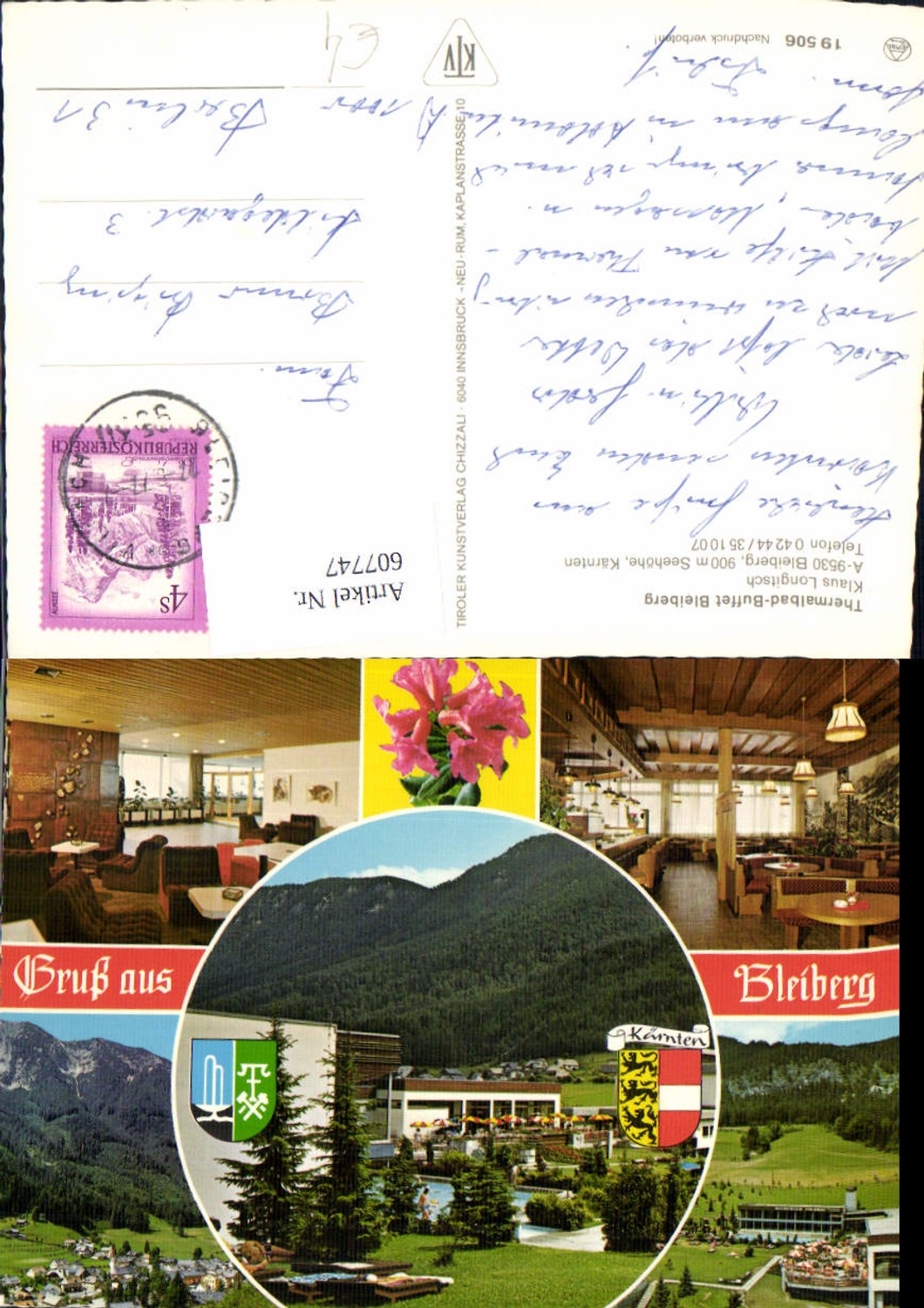 607747,Multi-image Ak Bad Bleiberg Thermal Bath Buffet Bleiberg Swimming Pool