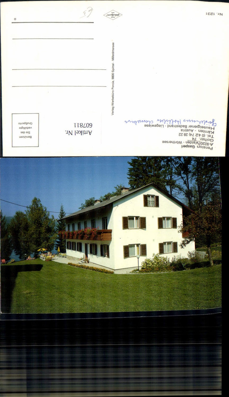 607811,Velden a. Wörthersee Pension Gasperi