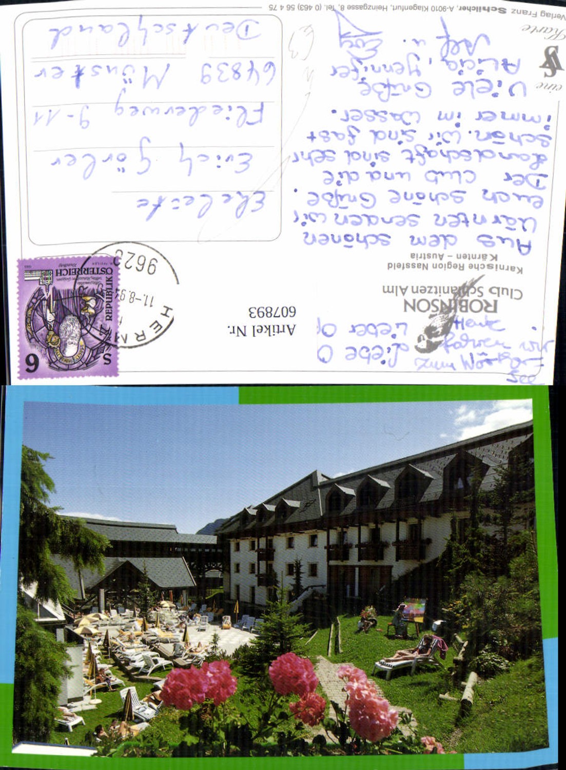 607893,Hermagor Club Schlanitzen Alm Robinson Hotel