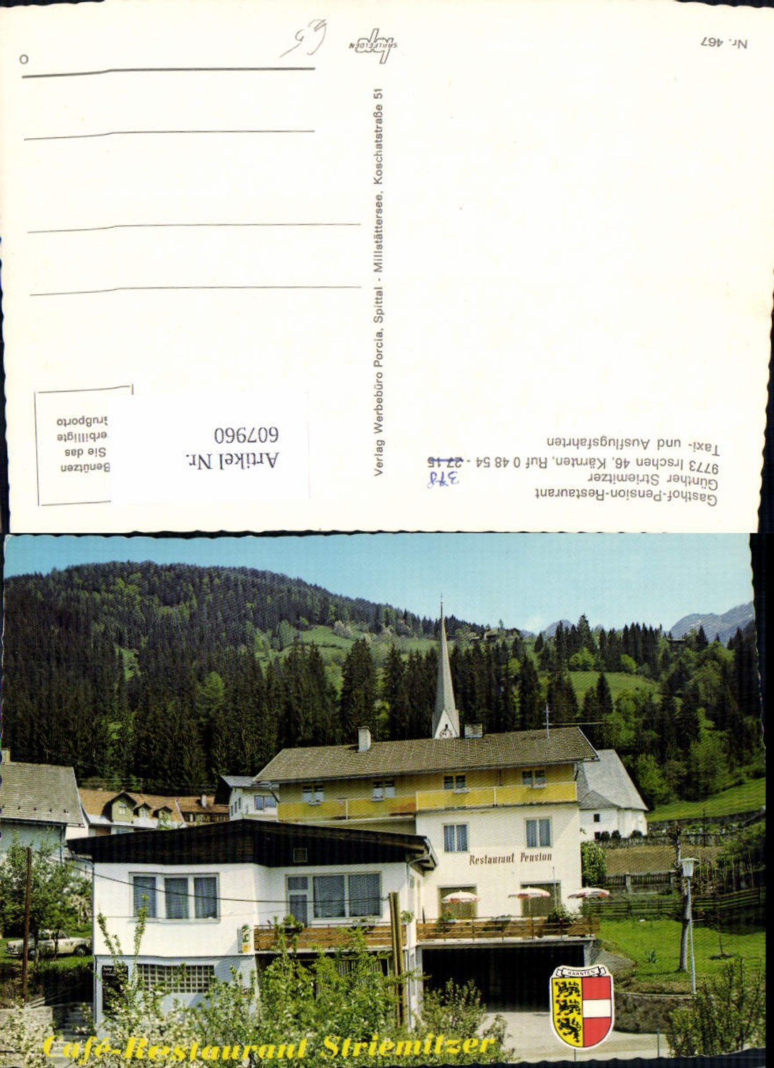 607960,Irschen Gasthof Pension Striemitzer