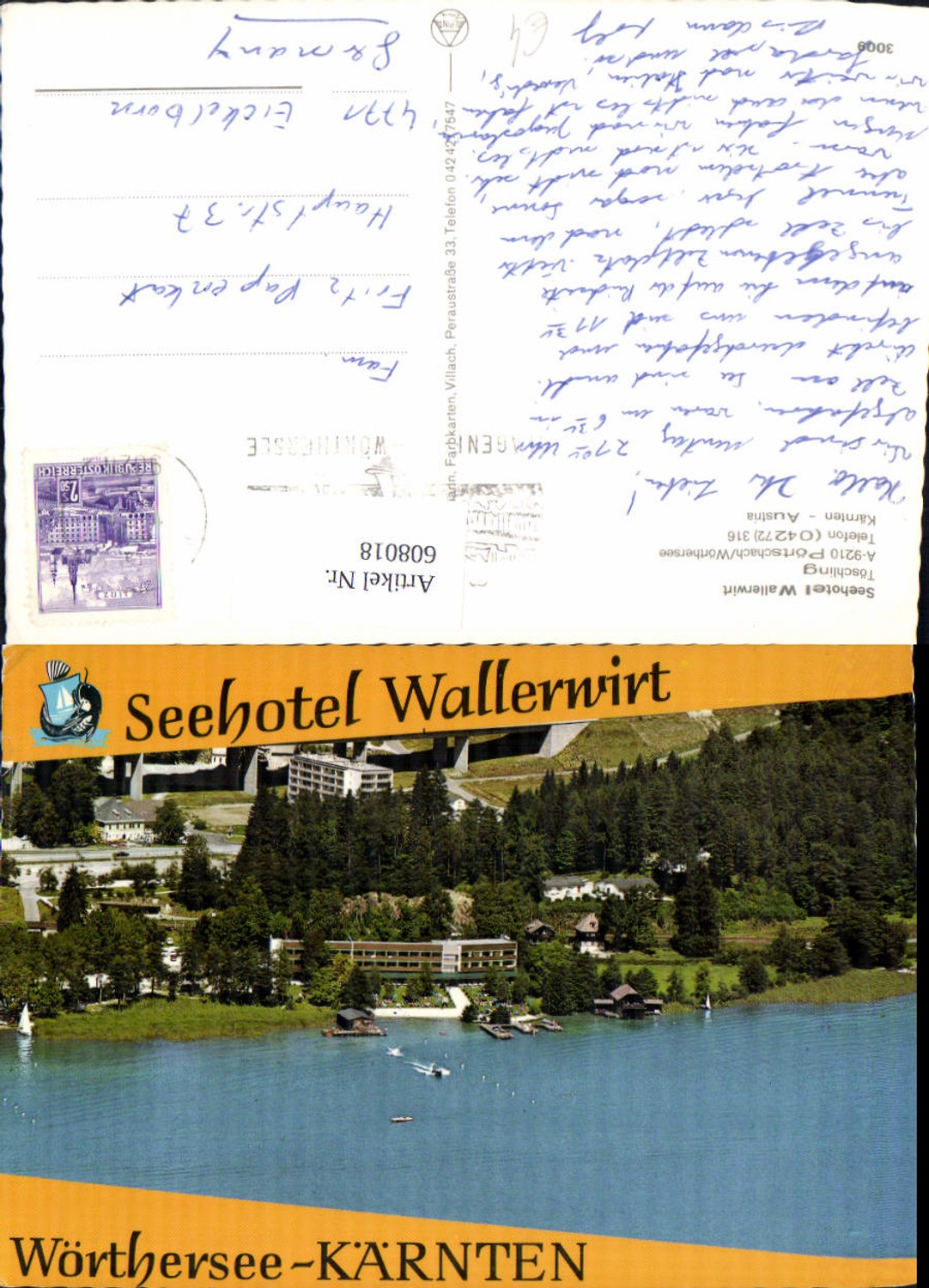608018,Pörtschach a. Wörthersee Seehotel Wallerwirt Töschling