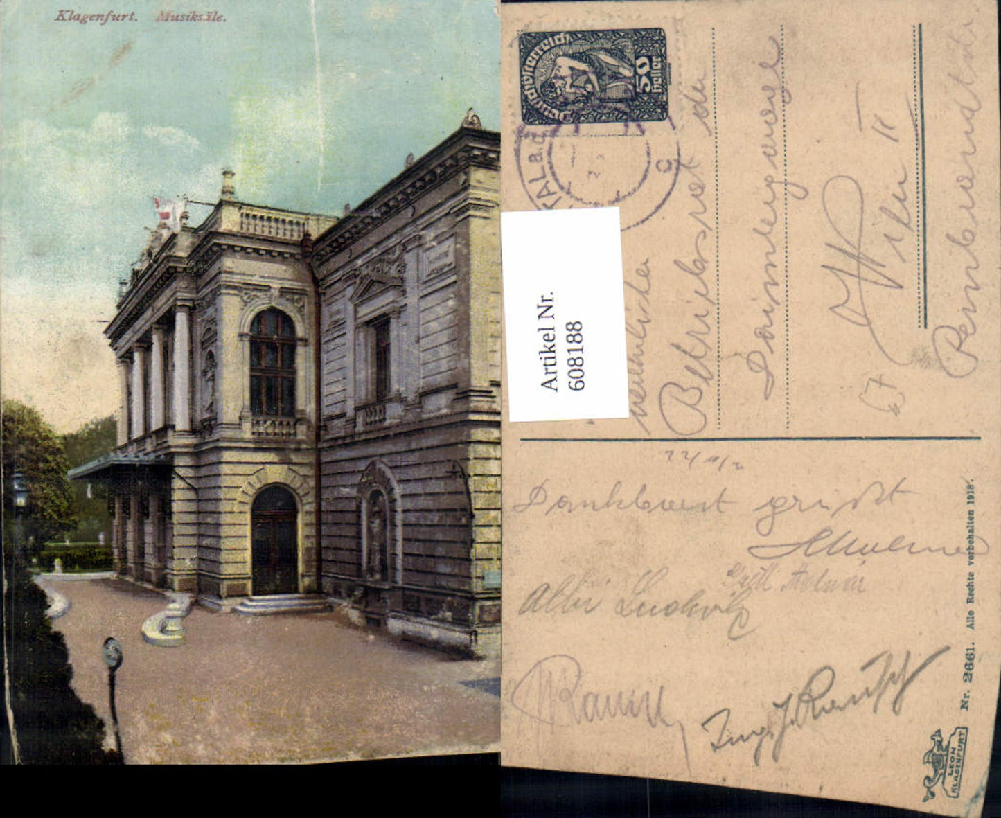 608188,Klagenfurt Musiksäle Oper