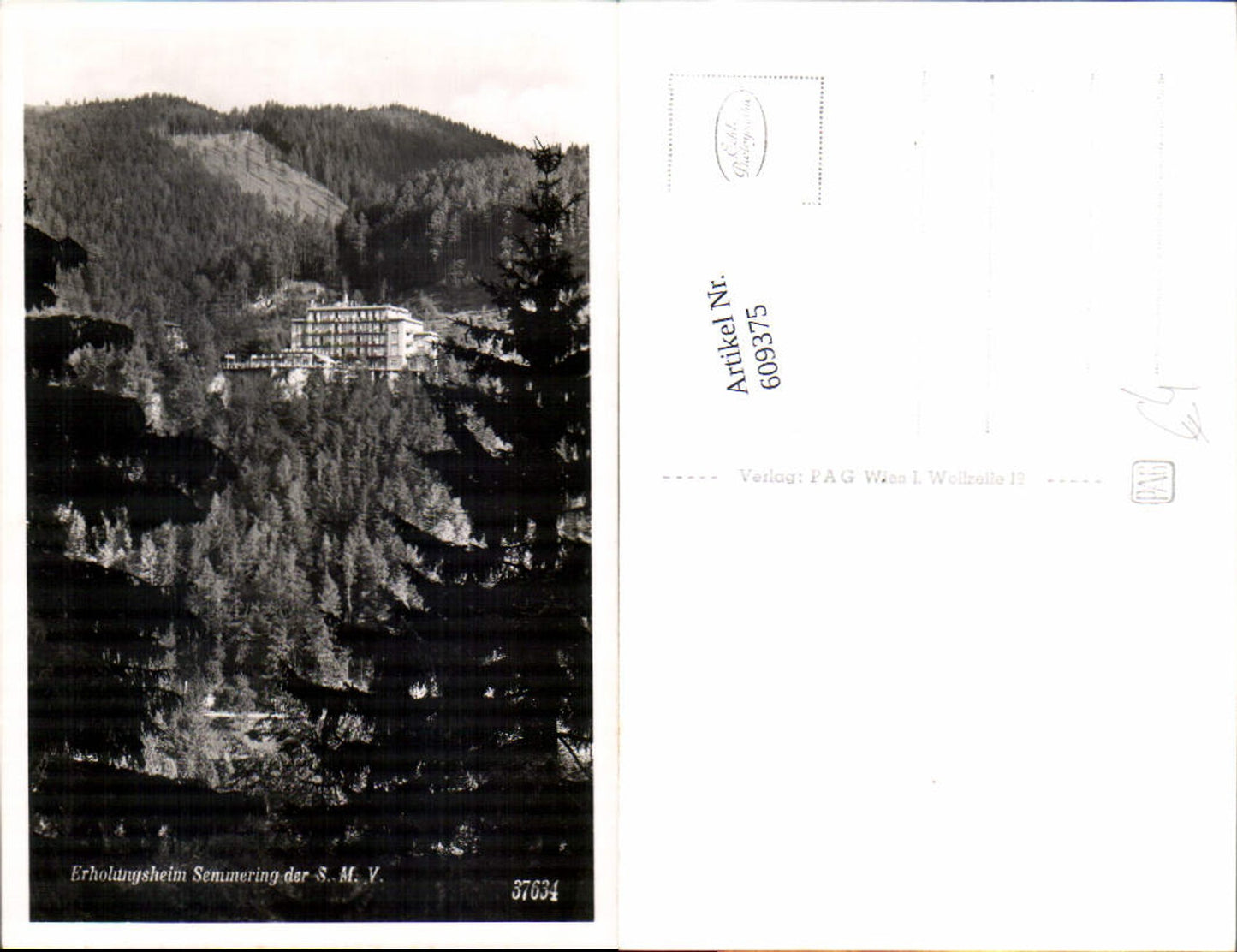 609375,Semmering Erholungsheim des S.M.V.