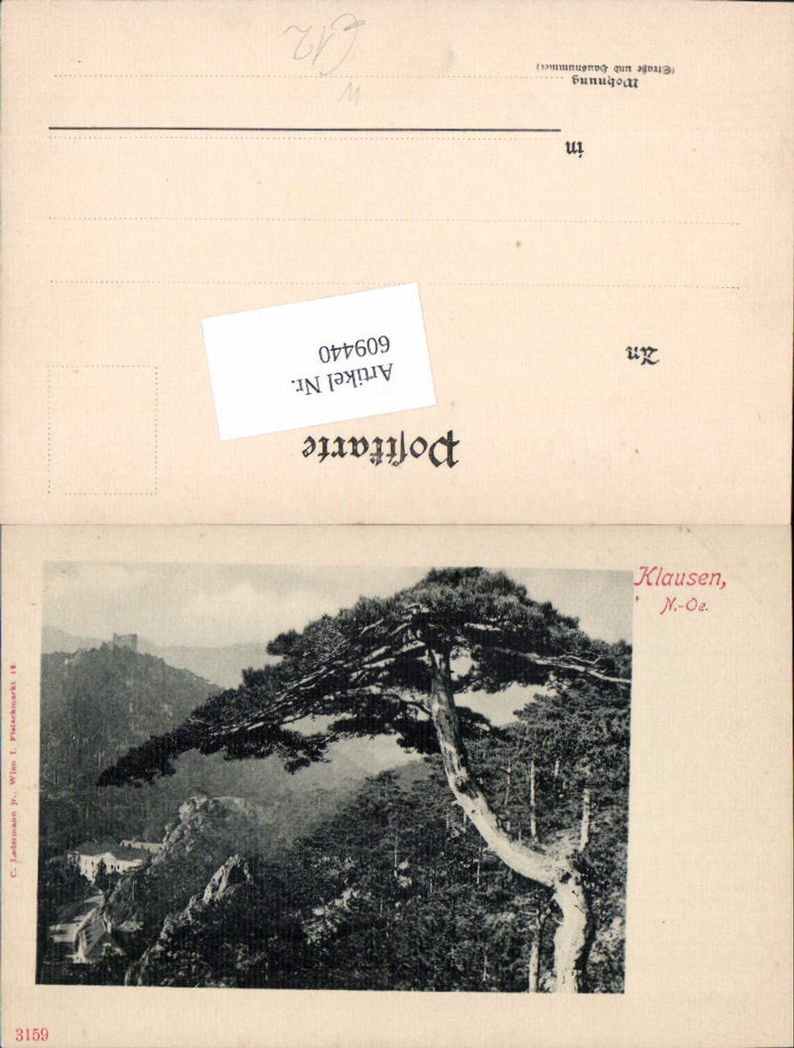 609440,Klausen Leopoldsdorf Ruine Weilburg Rauhenstein Baden Helenental pub Ledermann 3159