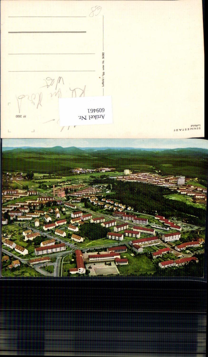 609461,tolle Fliegeraufnahme Sennestadt Luftbild Bielefeld