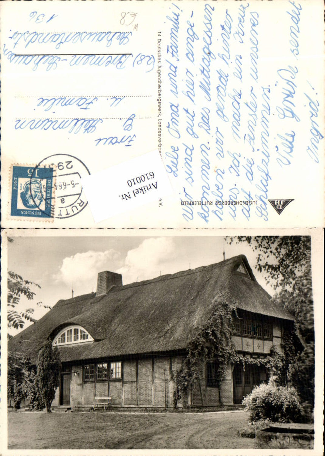 610010,tolle AK Ruttelerfeld Herberge Zetel Friesland Friesische Wehde