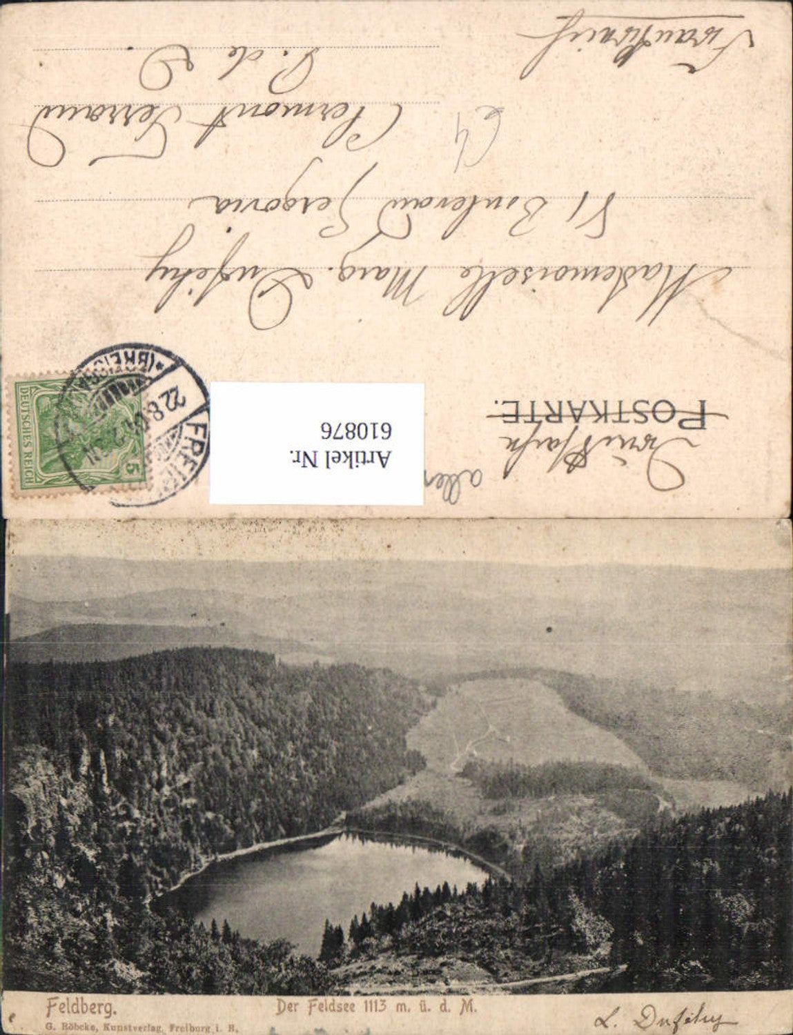 610876,Feldberg The Feldsee Sandberg