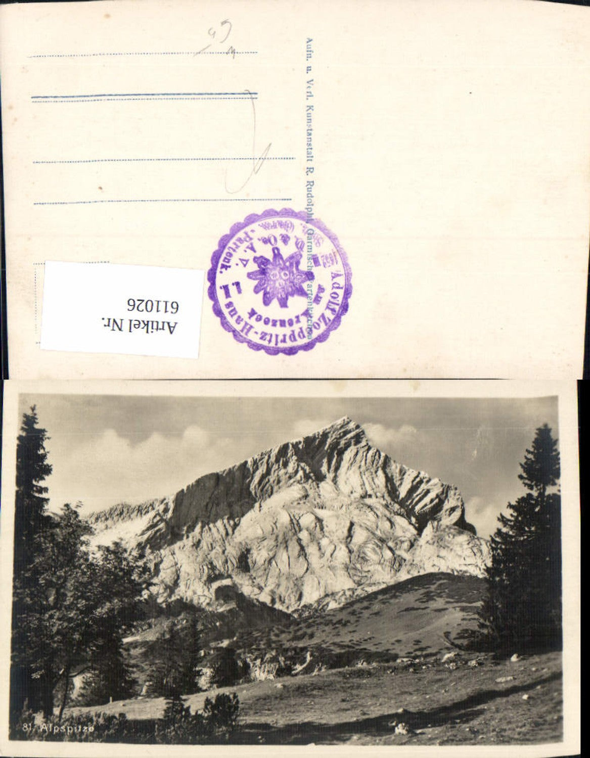 611026,Alpspitze Garmisch-Partenkirchen