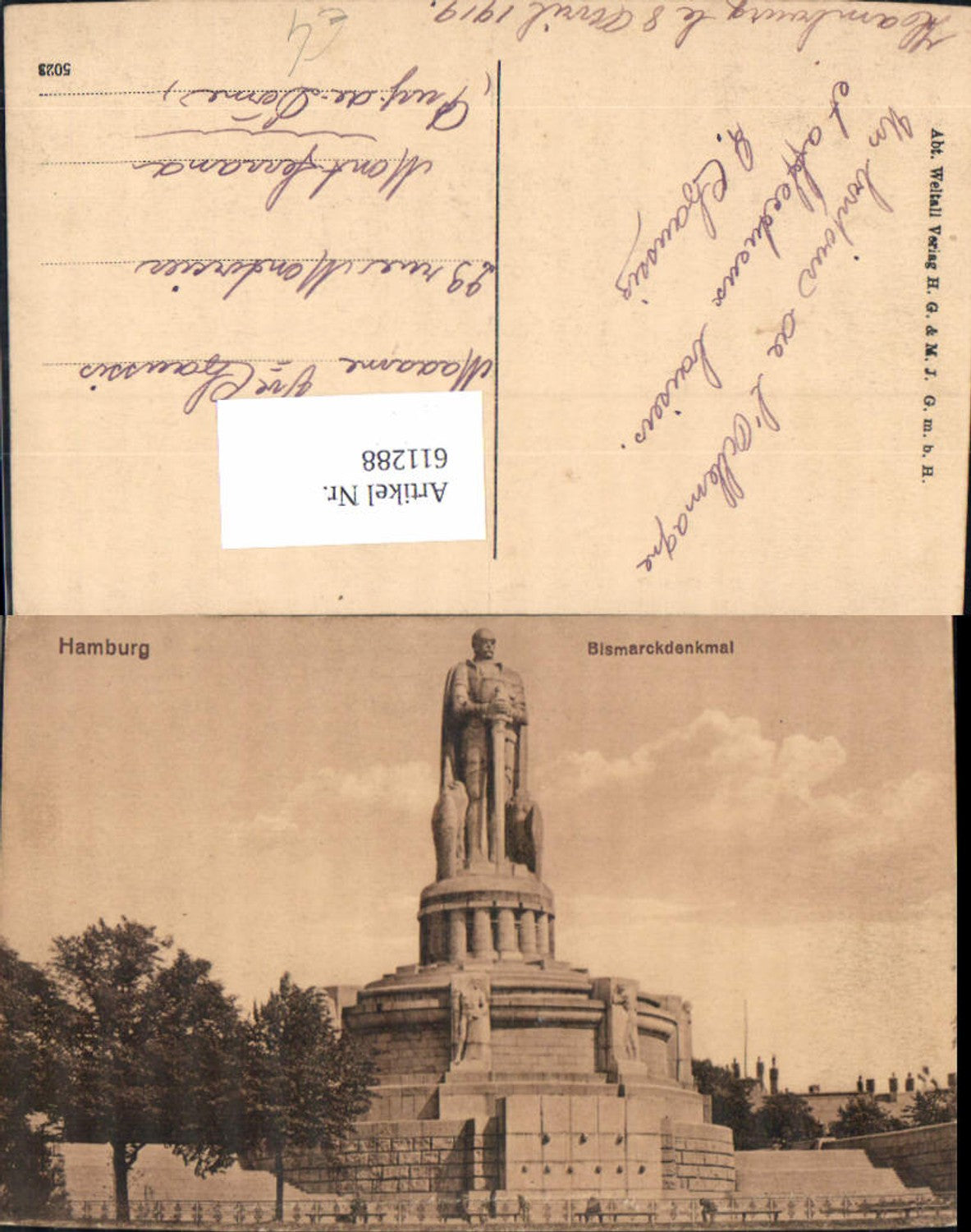 611288,Hamburg Bismarckdenkmal Denkmal