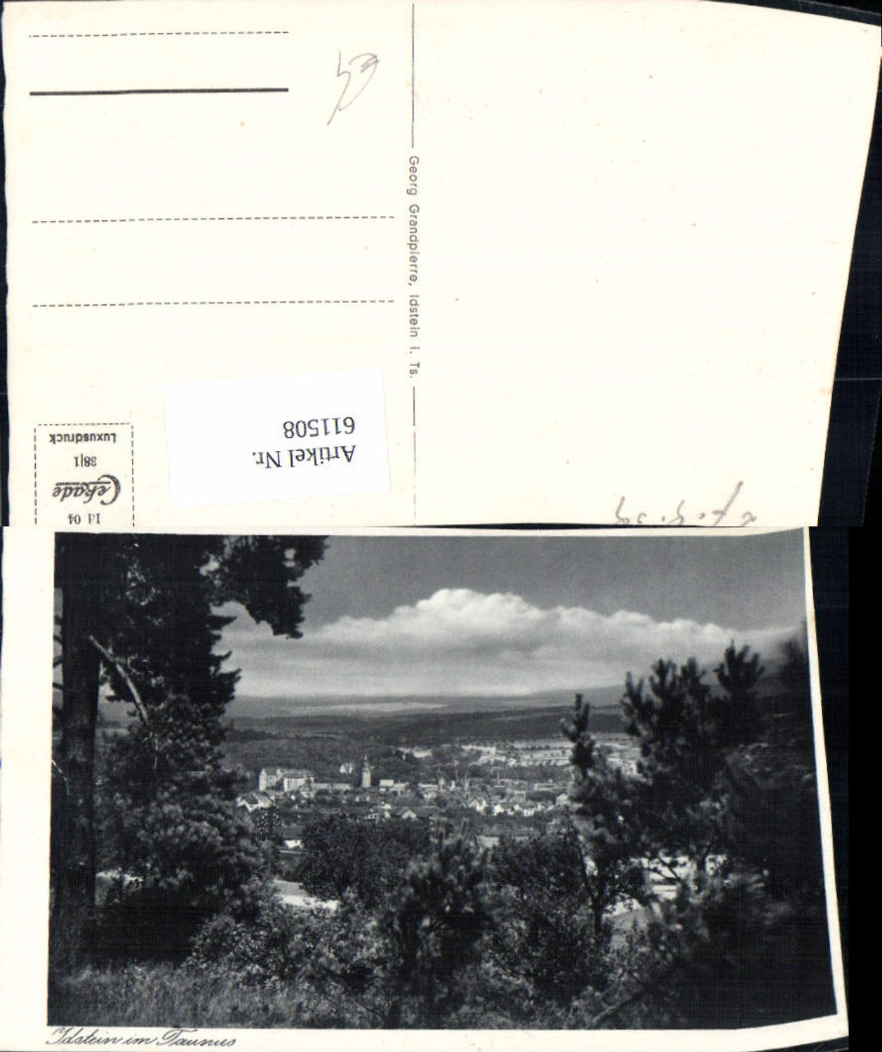 611508,Foto Ak Idstein im Taunus