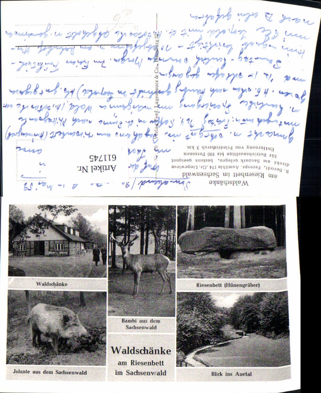 611745,Mehrbild Ak Rosengarten Ehestorf Waldschänke a. Riesenbett Sachsenwald