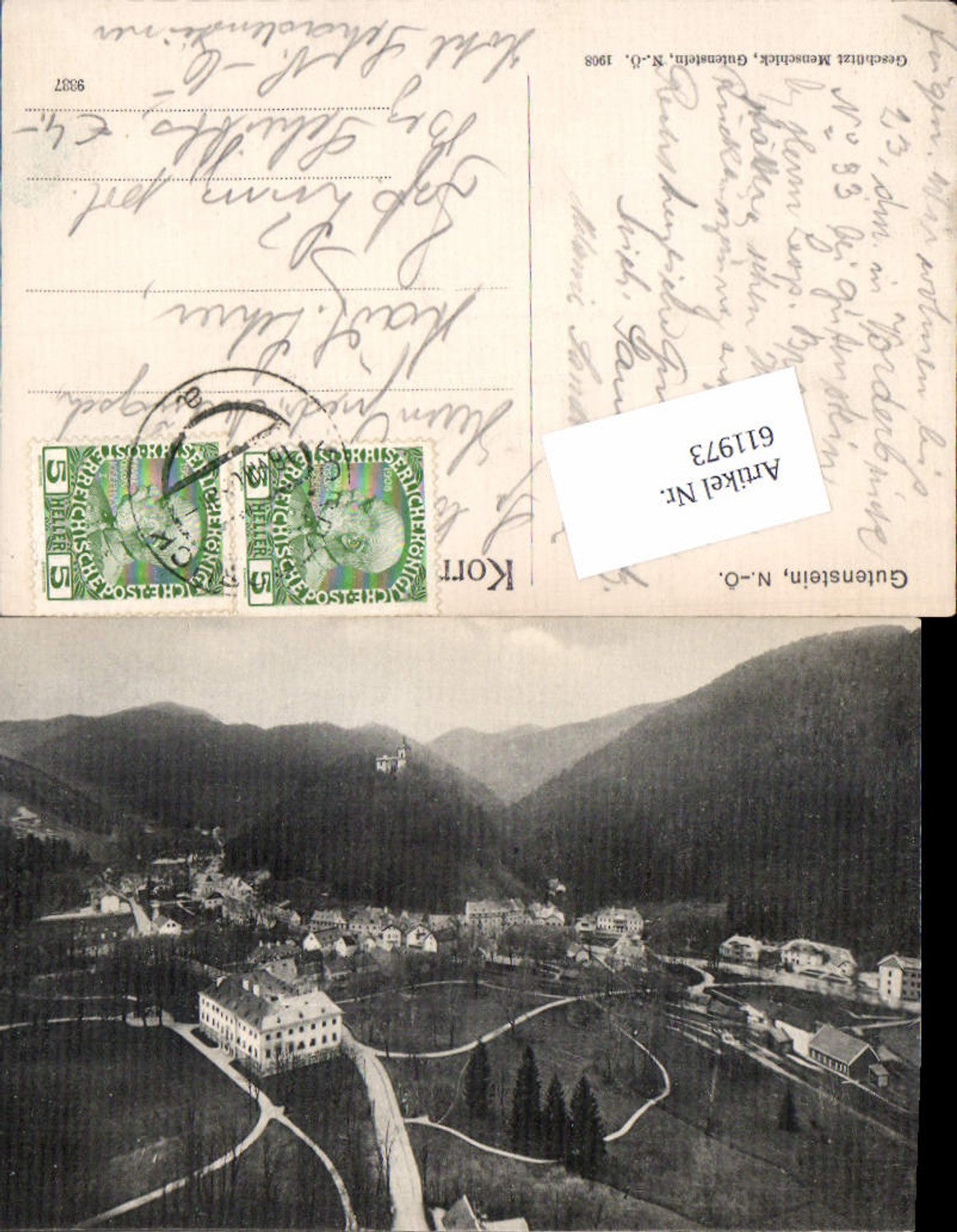 611973, Gutenstein 1908