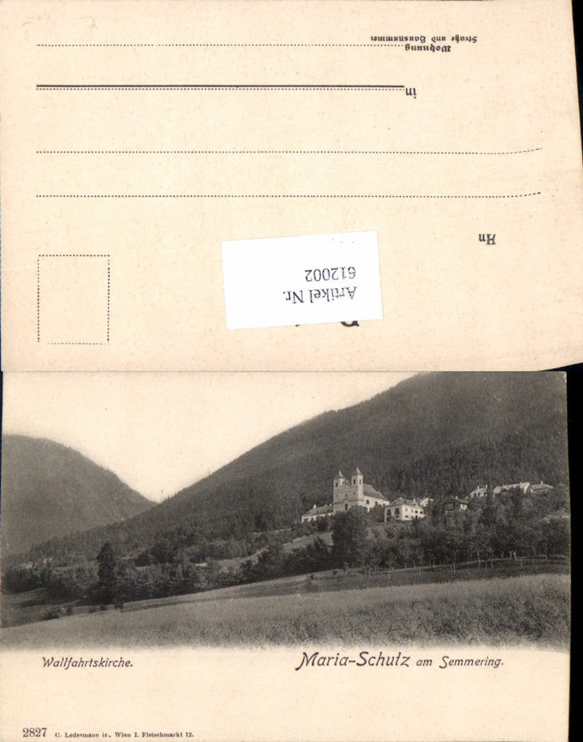 612002,Maria Schutz am Semmering pub Ledermann 2827