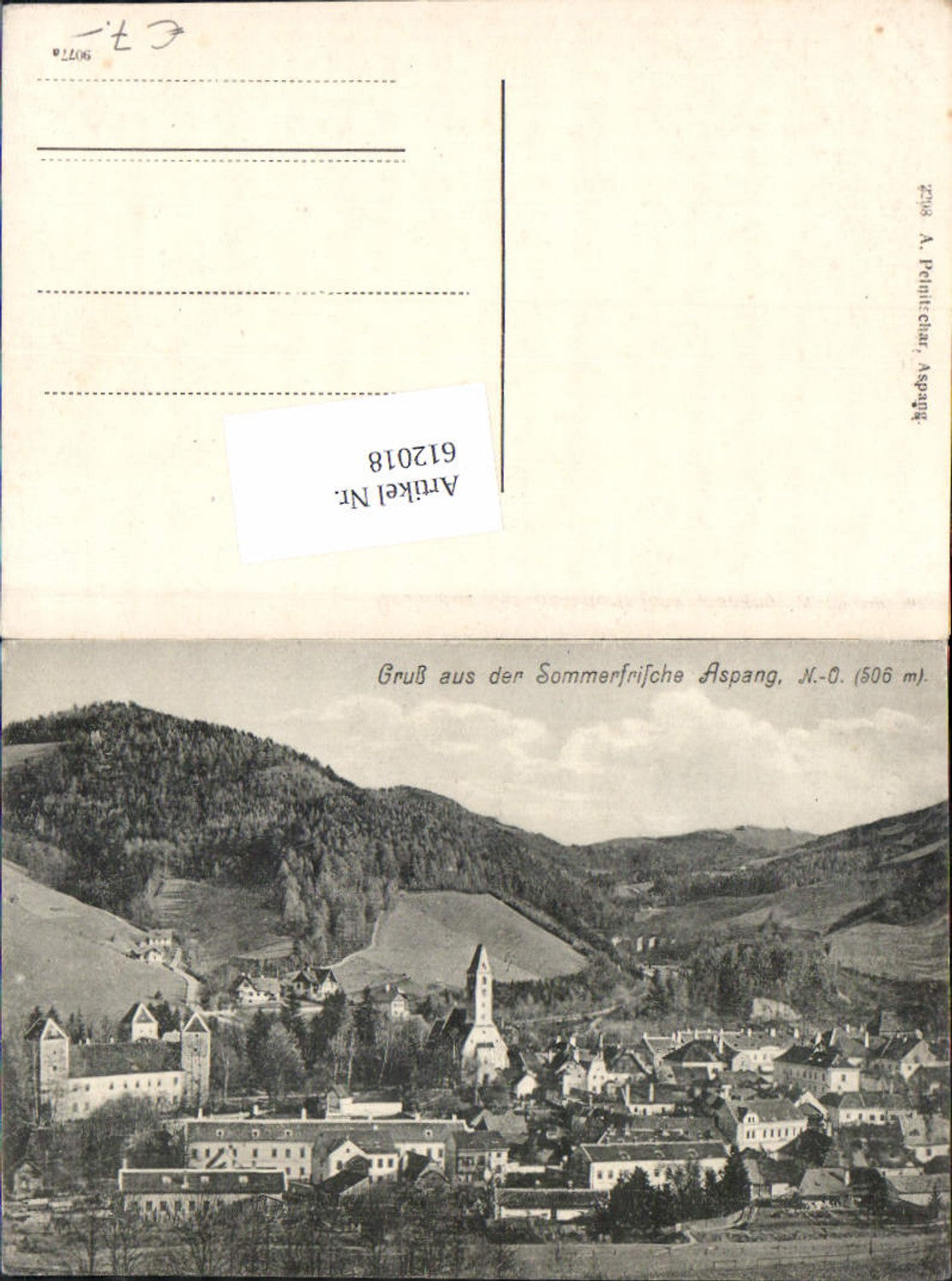 612018,Gruß aus Sommerfrische Aspang am Wechsel