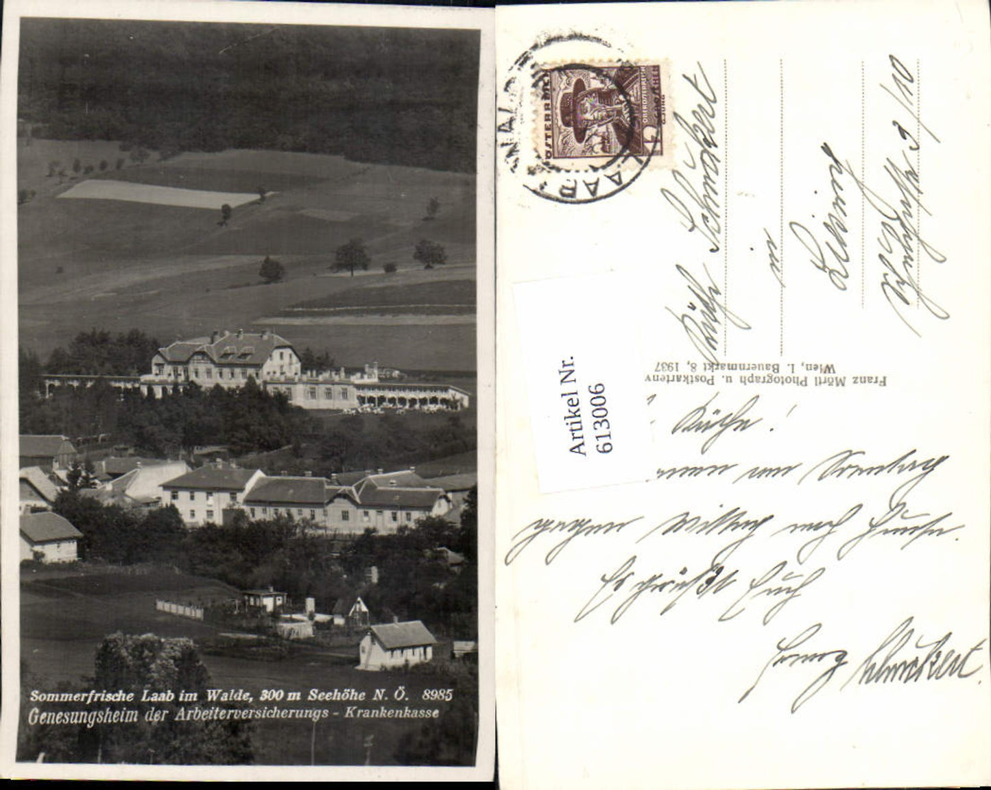 613006,Laab im Walde 1935