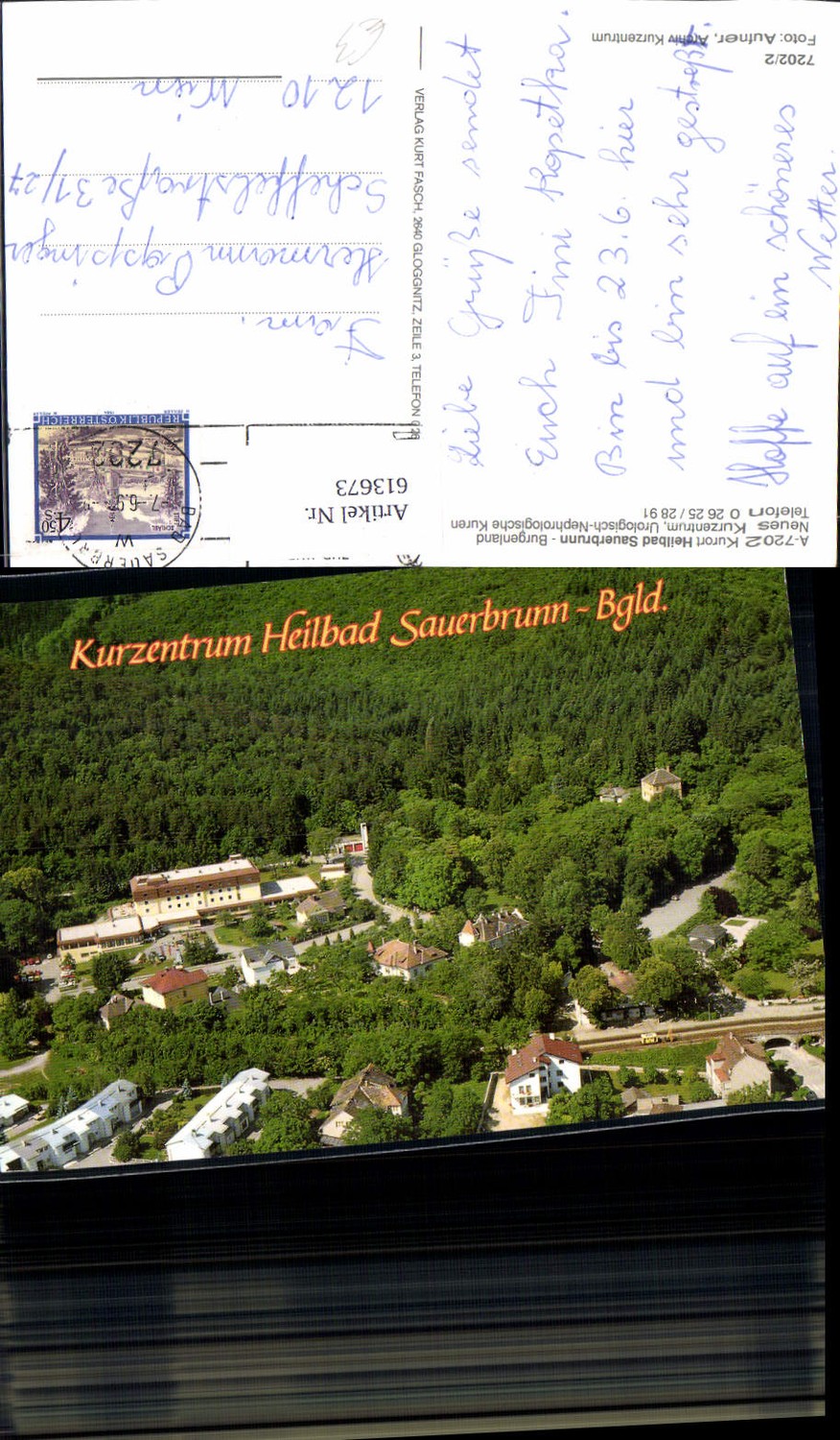 613673,Bad Sauerbrunn Neues Kurzentrum