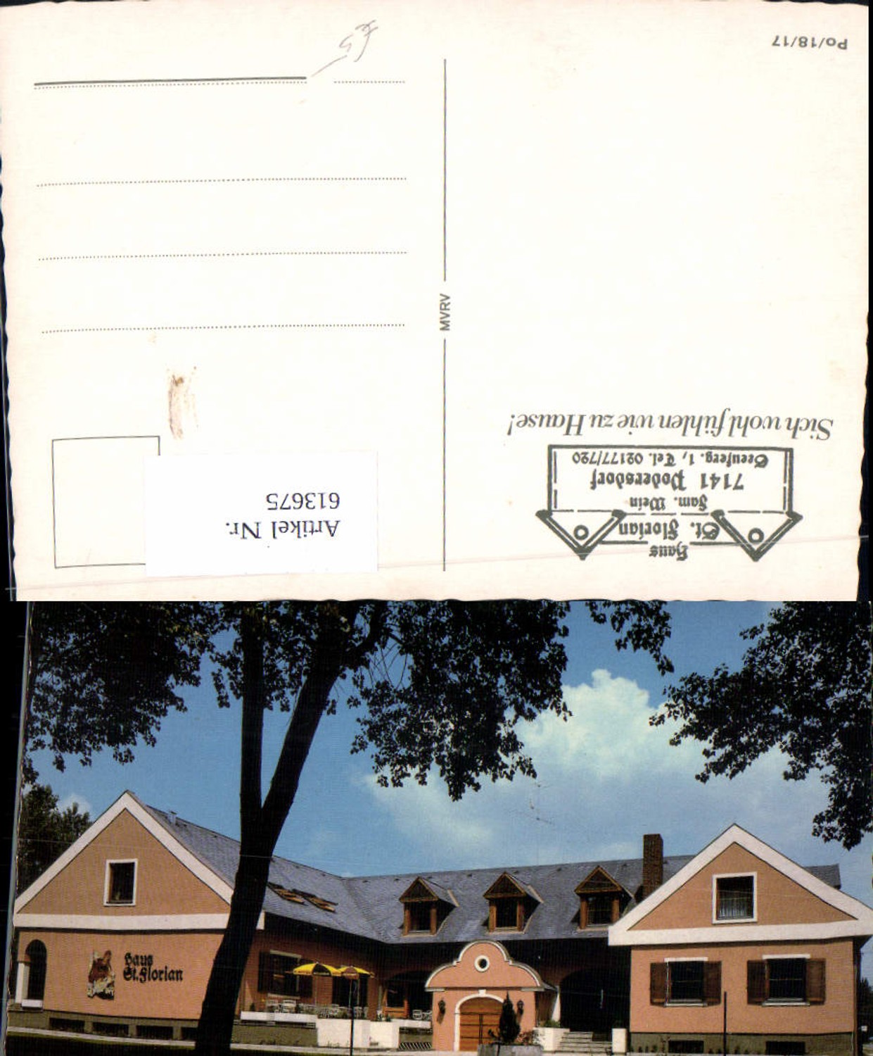 613675,Podersdorf a. See Haus St Florian