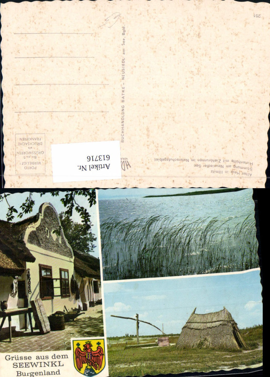 613716,Mehrbild Ak Seewinkel Illmitz Altes Haus Hirtenhütte Ziehbrunnen Naturschutzgebiet