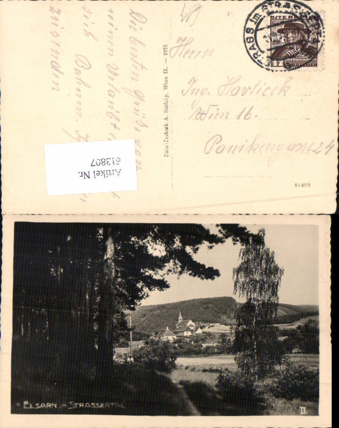 613807,Elsarn im Straßertal b. Straß im Straßertale