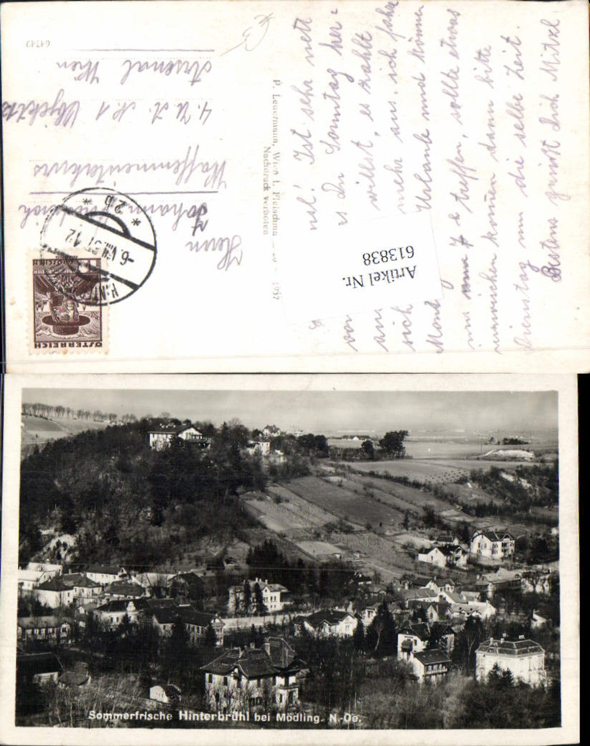 613838,Hinterbrühl bei Mödling 1937