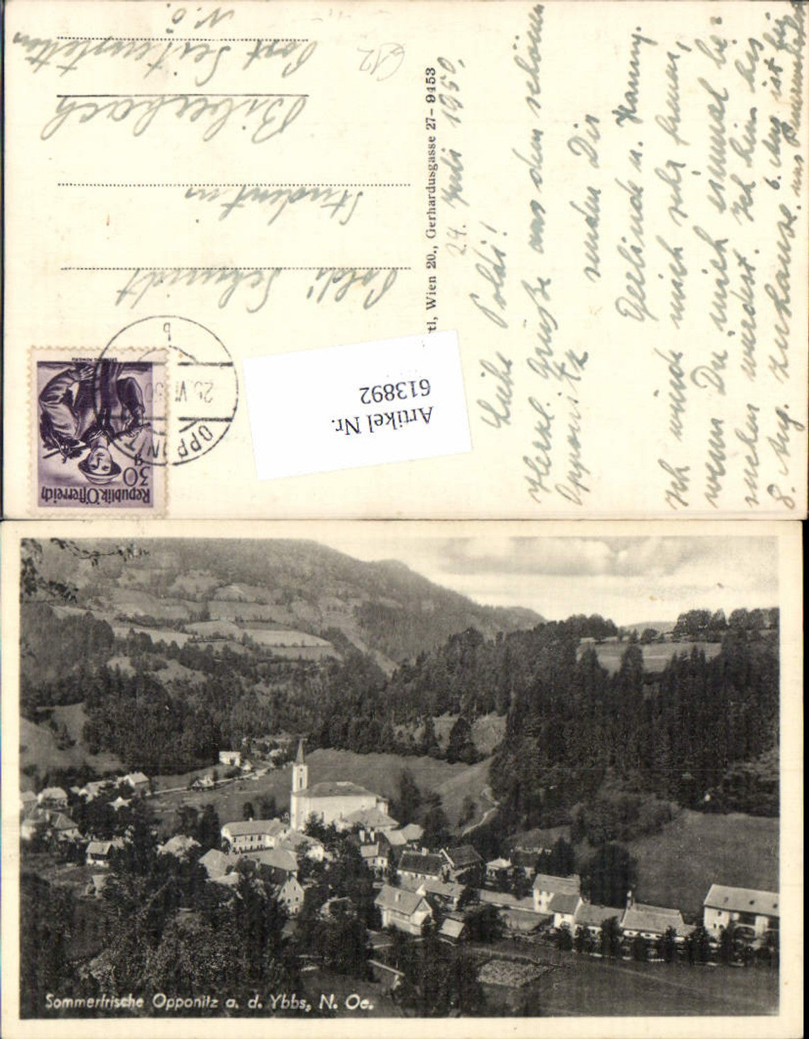 613892,Opponitz an der Ybbs