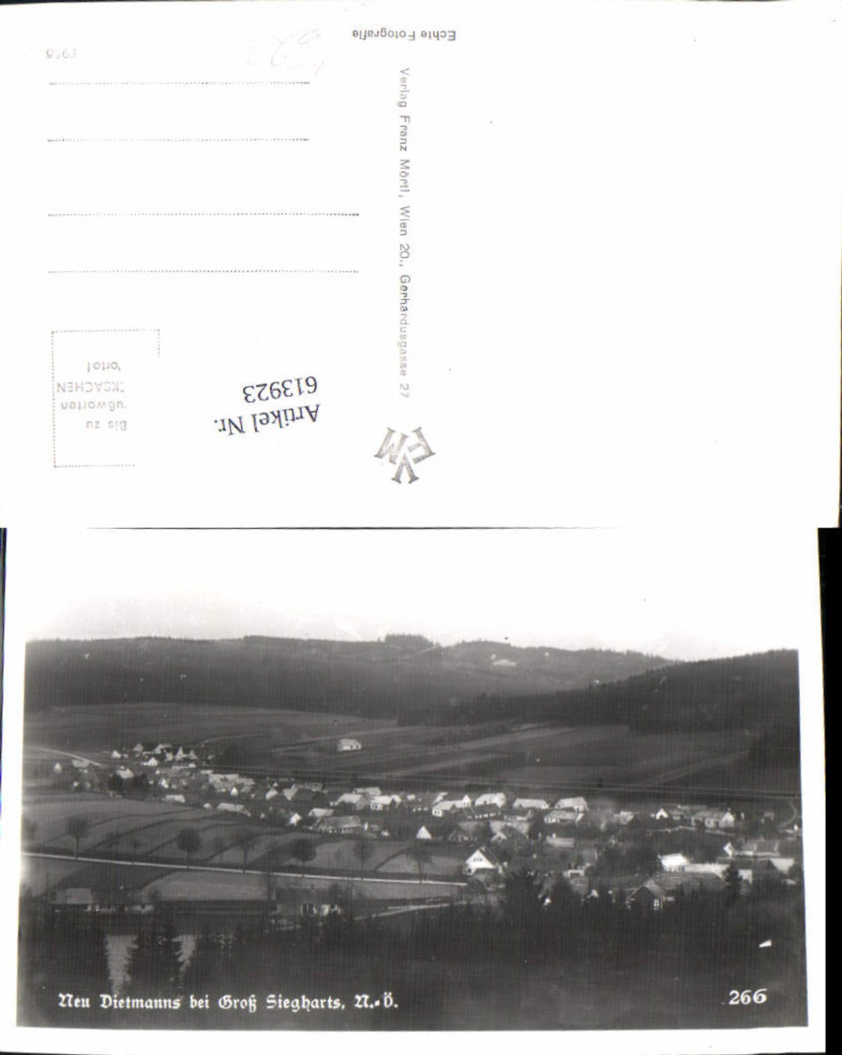 613923,Neu Dietmanns bei Groß Siegharts Waidhofen an der Thaya