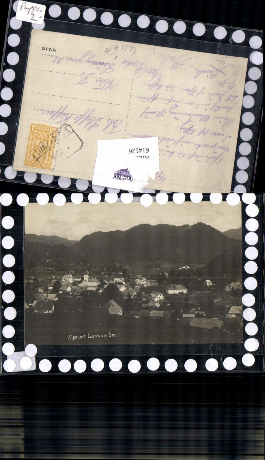 614126,Foto-AK Lunz am See pub Theodor Mark Scheibbs