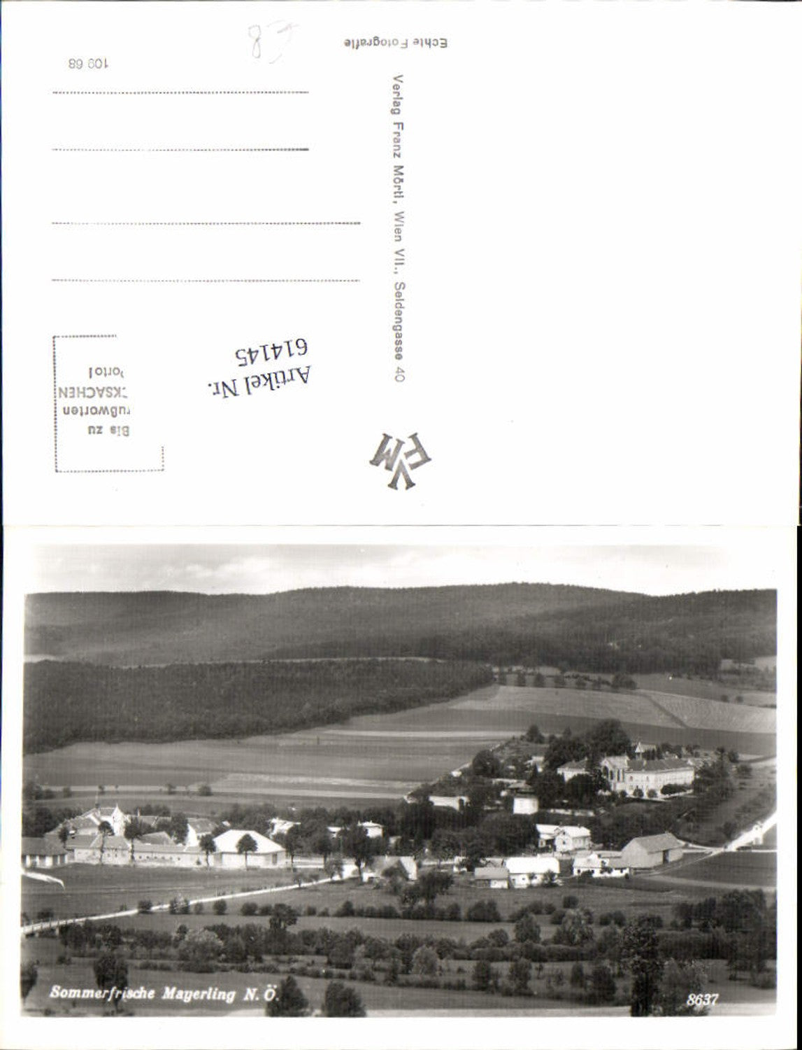 614145,Mayerling bei Baden Raisenmarkt