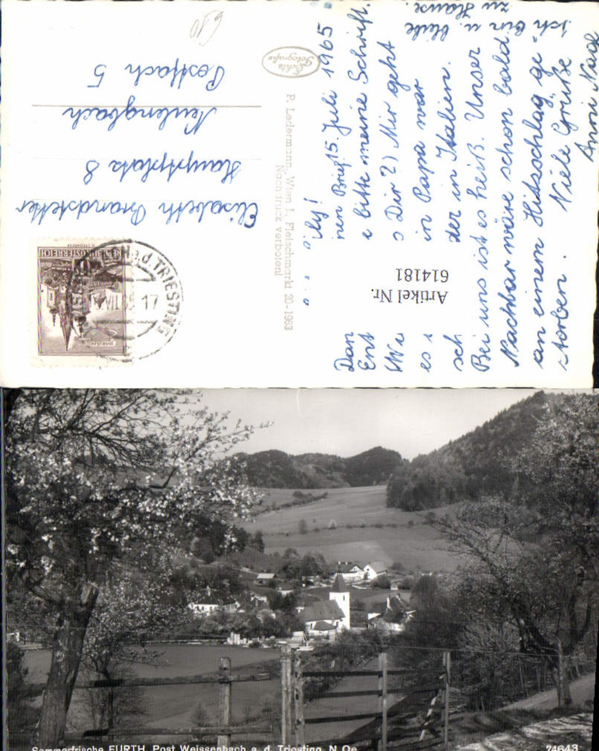 614181,Furth bei Weißenbach an der Triesting