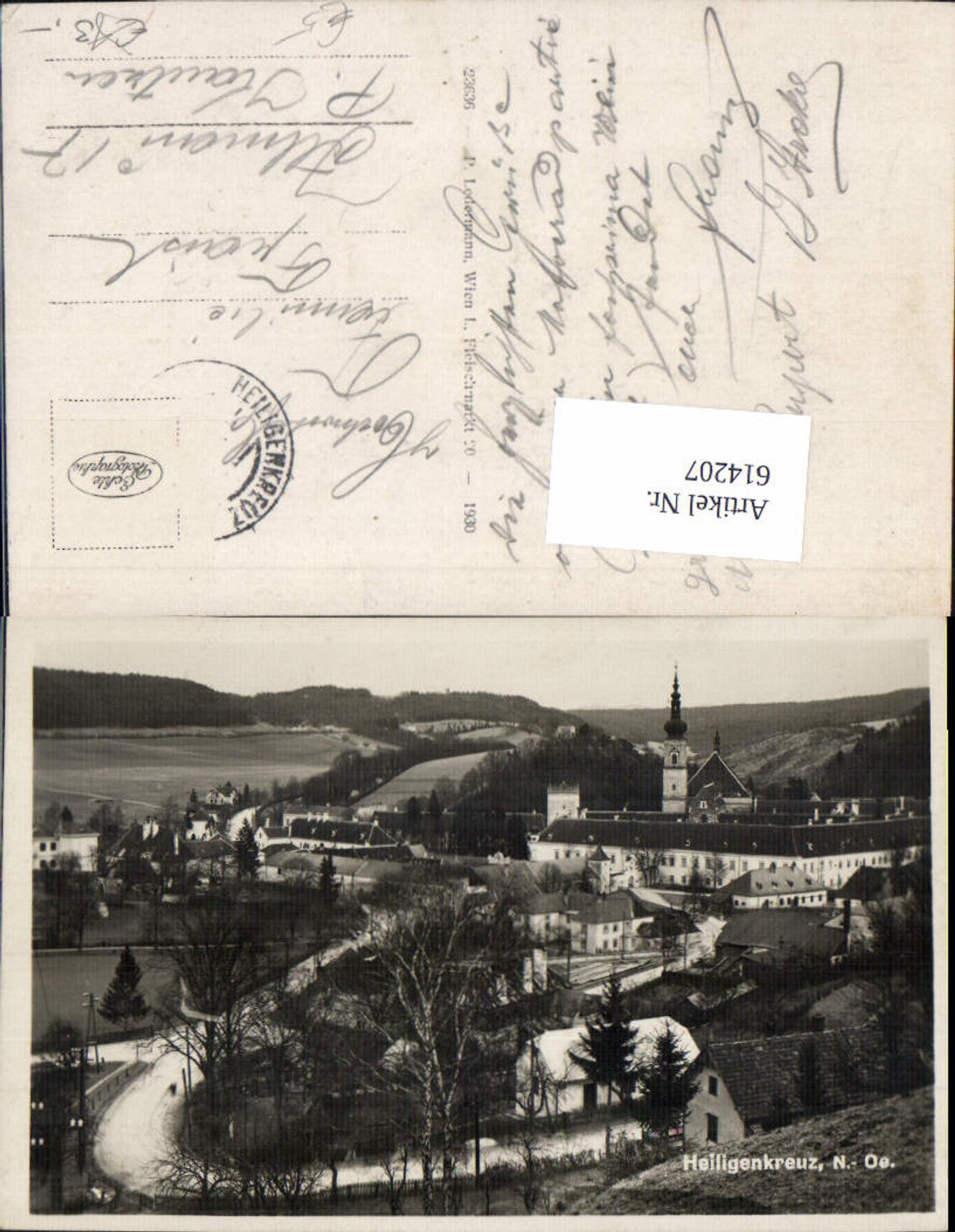 614207,Foto-AK Heiligenkreuz 1930