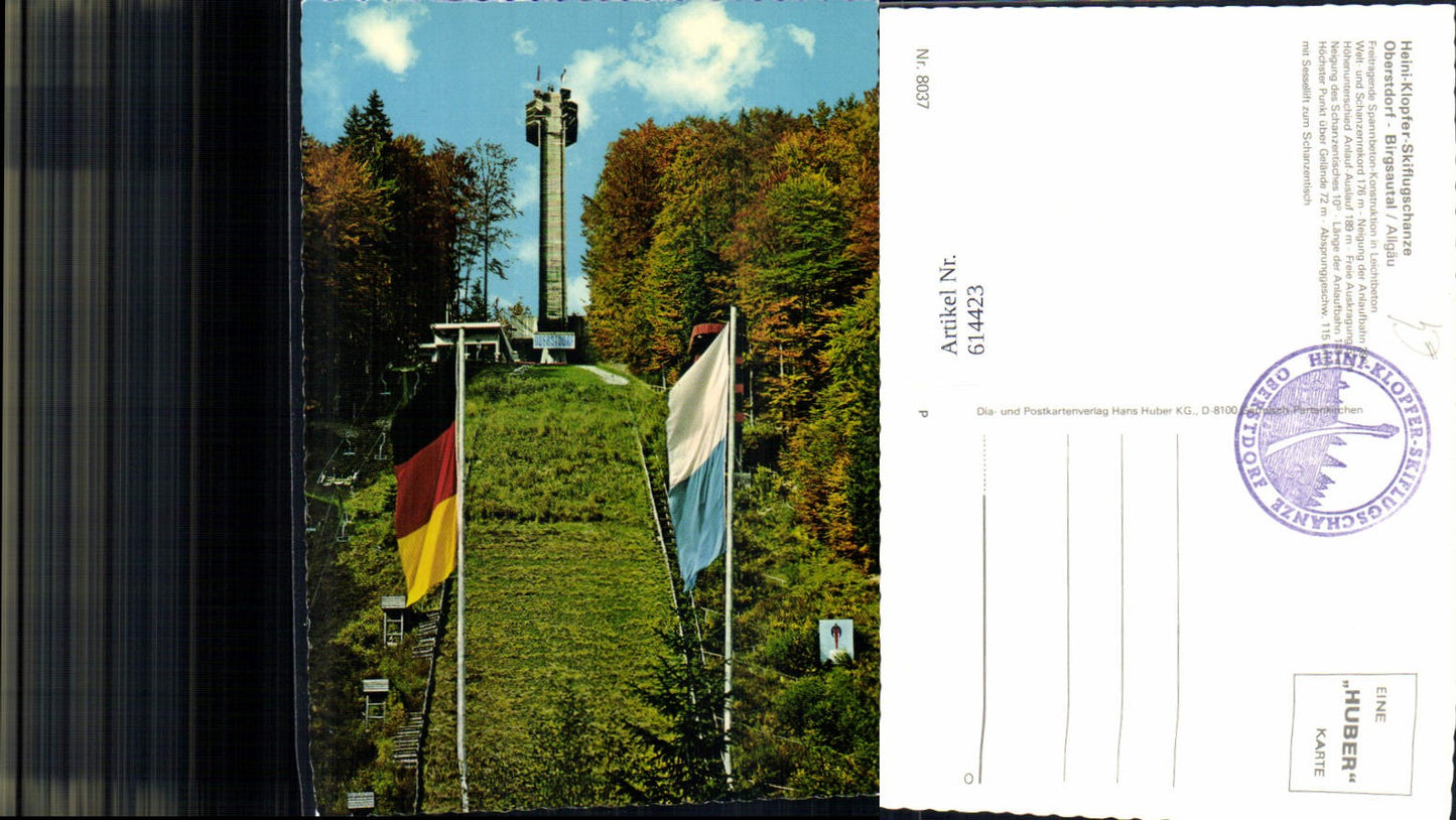 614423, Oberstdorf Birgsautal Allgäu Heini-Klopfer-Skiflugschanze Ski jump Winter sports
