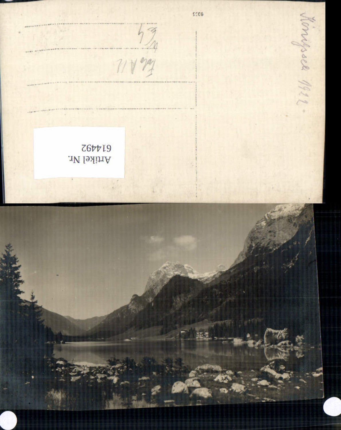 614492,Foto Ak Schönau a. Königsee Ansicht